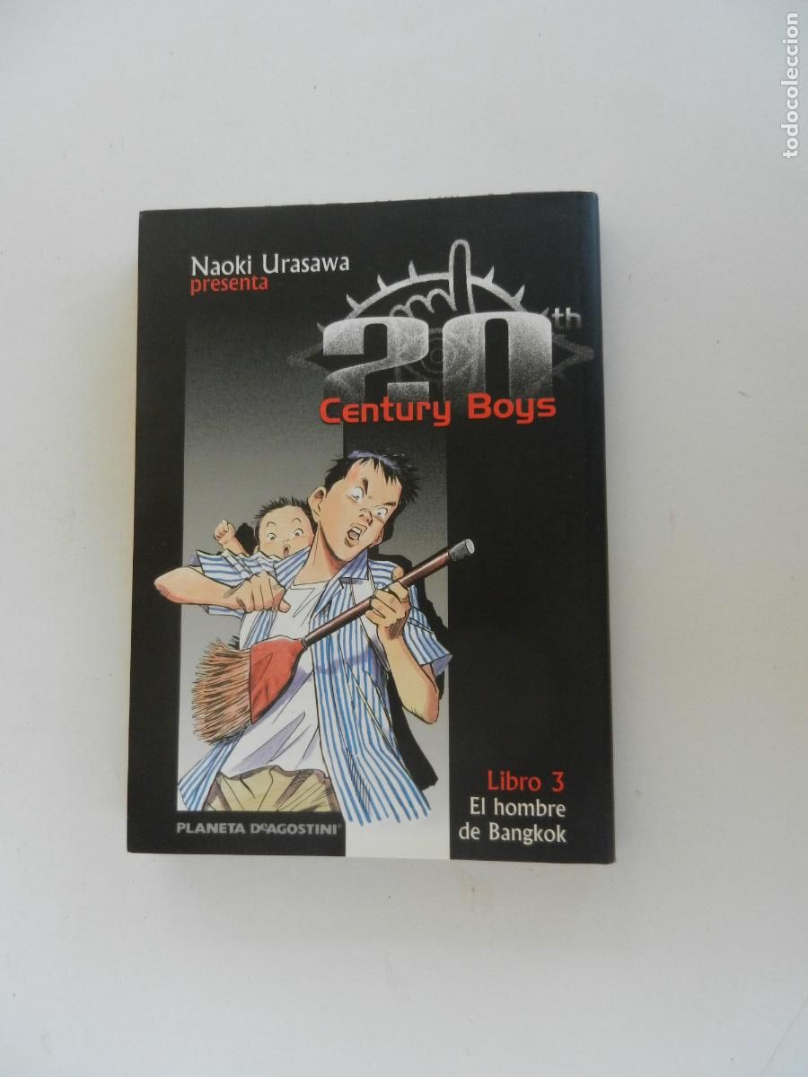 C&oacute;mics: EL HOMBRE DE BANGKOK - NAOKI URASAWA - 20th CENTURY BOYS - LIBRO 3 - PLANETA DEAGOSTINI 2005.
