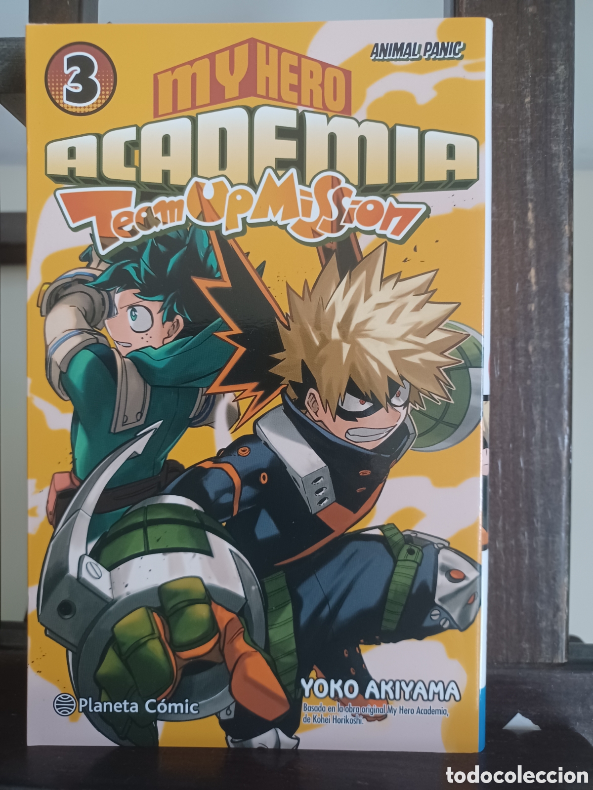 C&oacute;mics: My hero academia: Team Up Mission 3 de 8/ Yoko Akiyama/ Shonen/ Planeta/ NUEVO A ESTRENAR