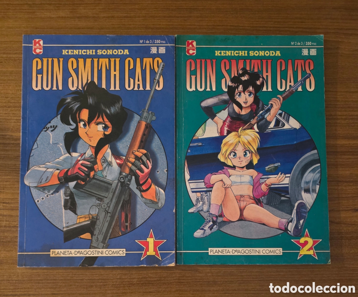 C&oacute;mics: GUN SMITH CATS,KENICHU SONODA,NUMEROS 1 Y 2 ,(PLANETA DEAGOSTINI)