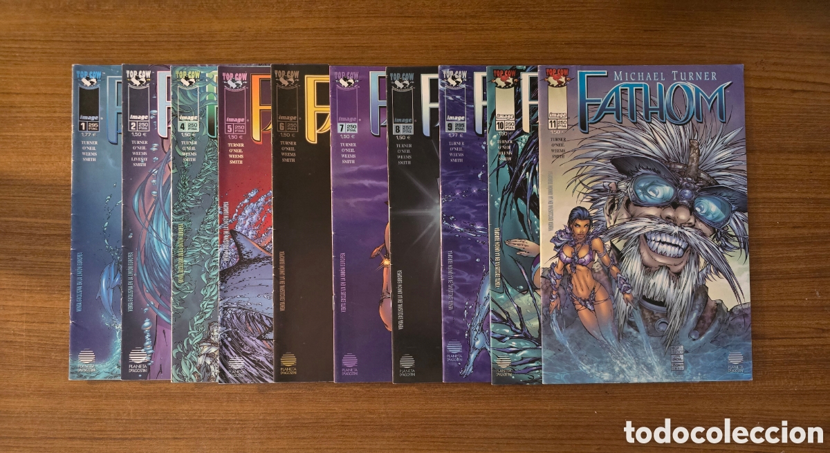 C&oacute;mics: FATHOM,MICHAEL TURNER,10 EJEMPLARES,(TOP COW-PLANETA DEAGOSTINI)