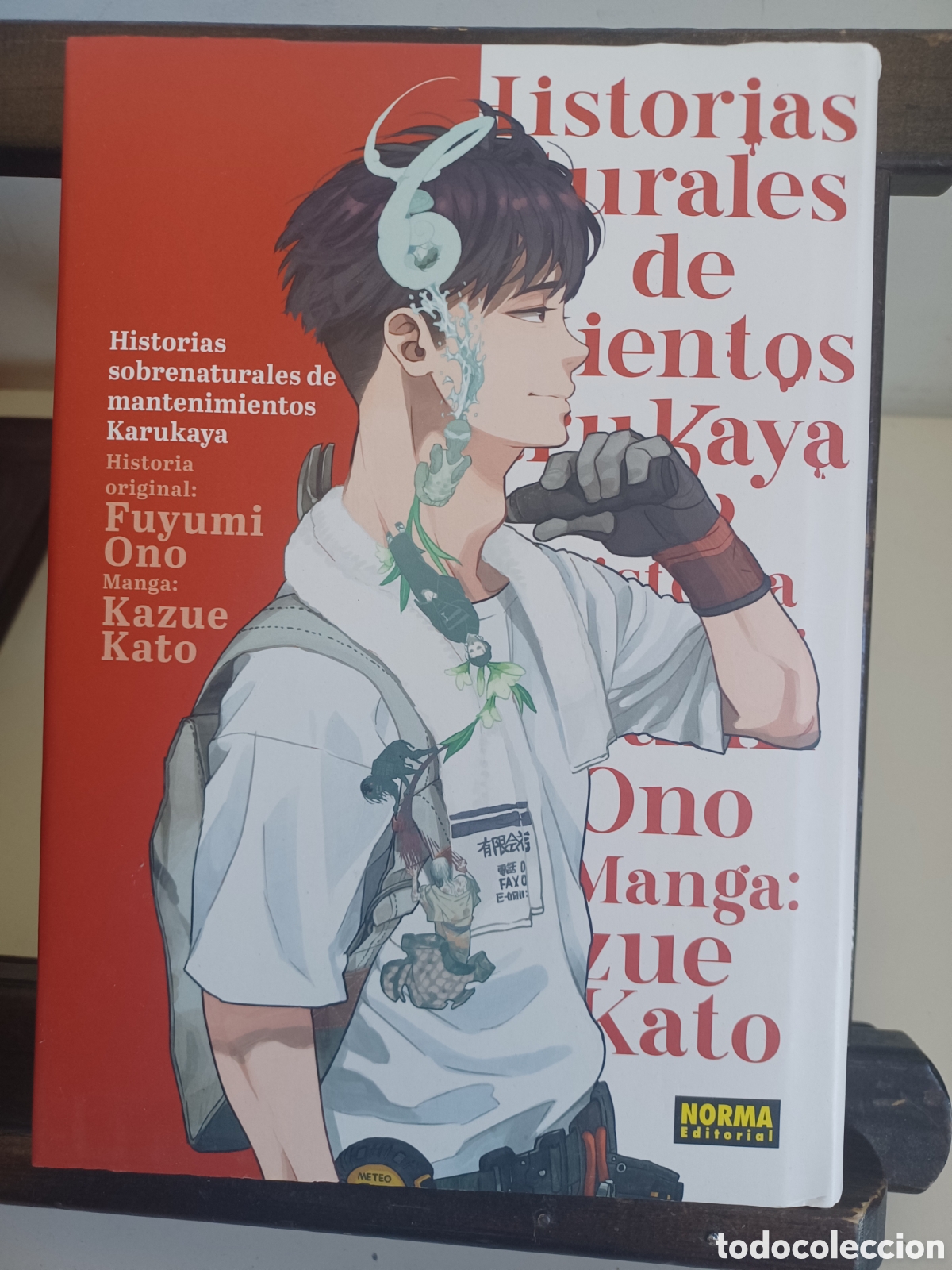 C&oacute;mics: Historias sobrenaturales de mantenimientos Karukaya/ Tomo &uacute;nico/ Shonen/ Norma/ NUEVO A ESTRENAR