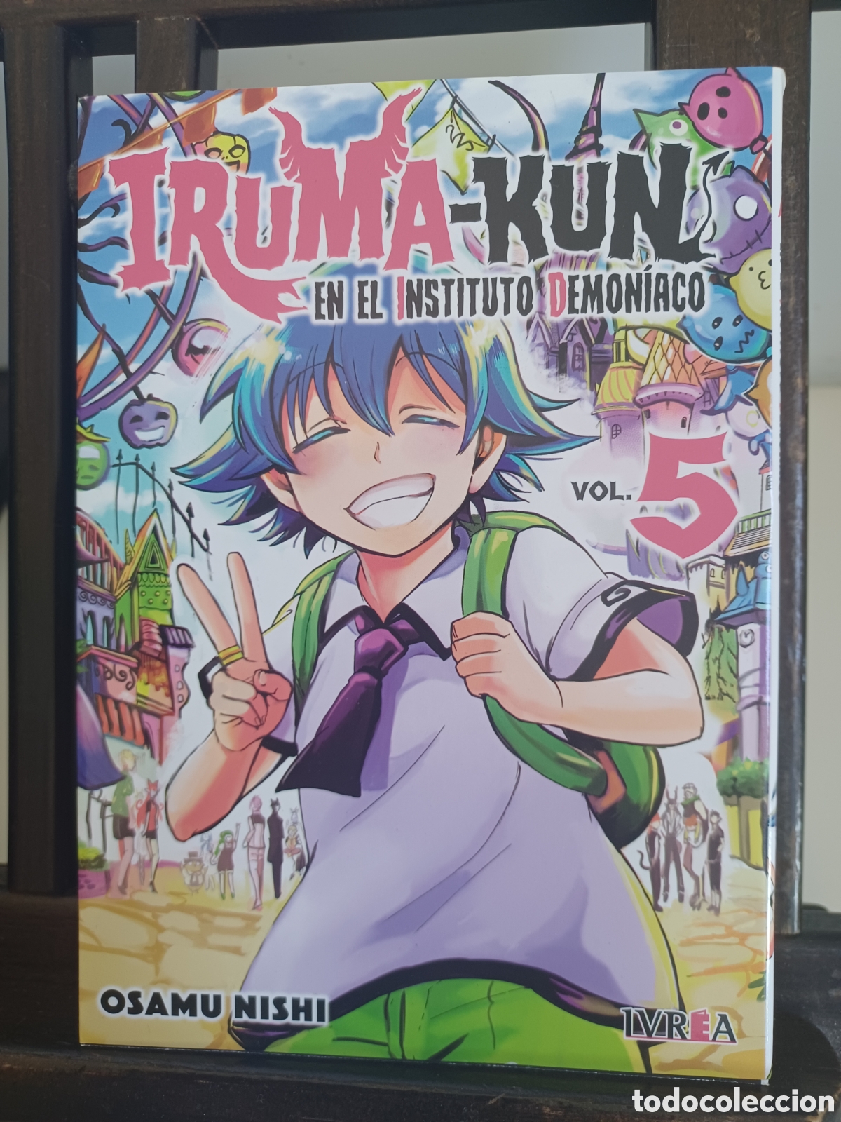 C&oacute;mics: Iruma-kun en el instituto demon&iacute;aco 5/ Osamu Nishi/ Shonen/ Ivrea/ NUEVO A ESTRENAR