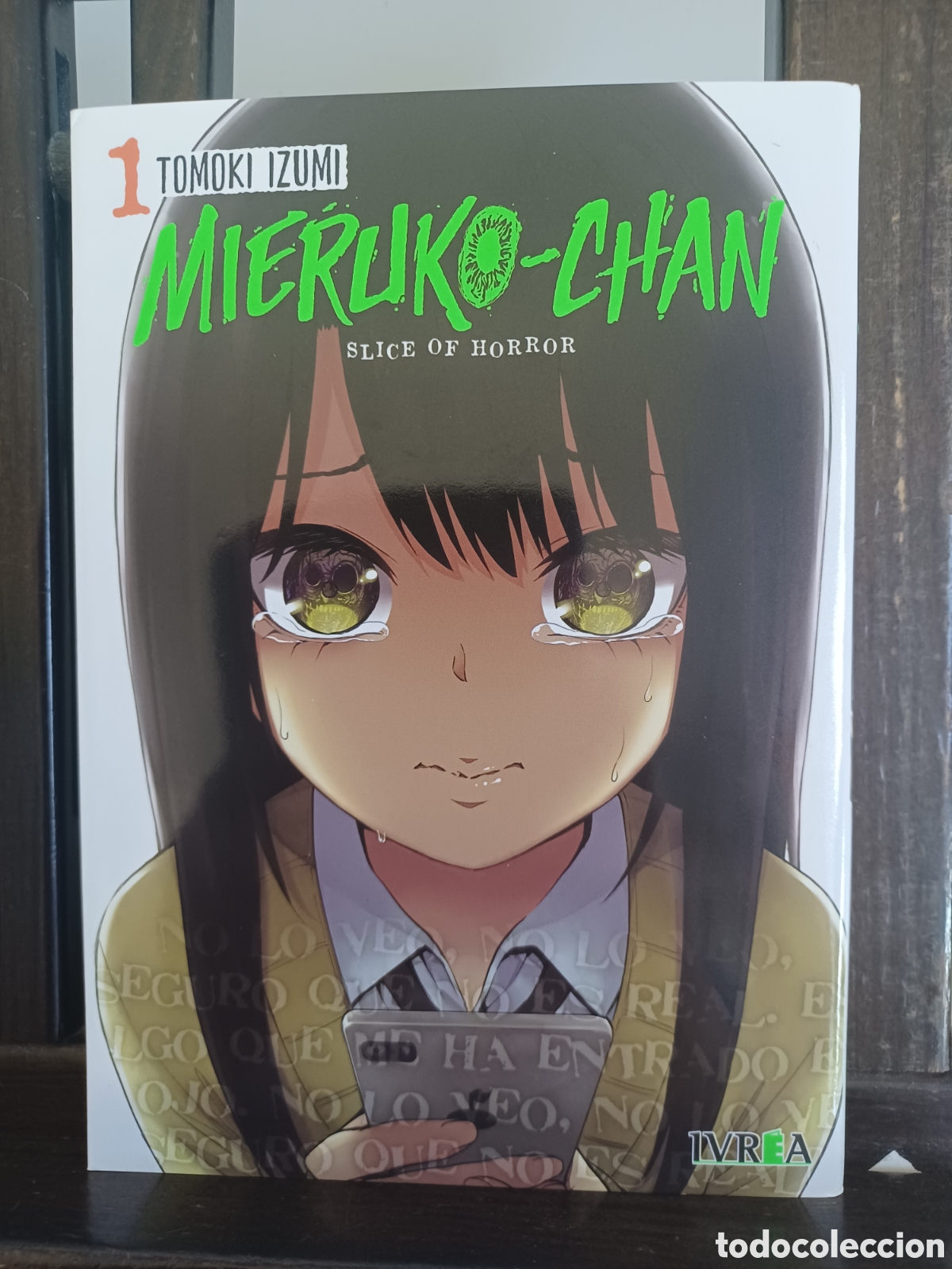 C&oacute;mics: Mieruko-Chan Slice of Horror 1/ Tomoki Izumi/ Seinen/ Ivrea/ NUEVO A ESTRENAR