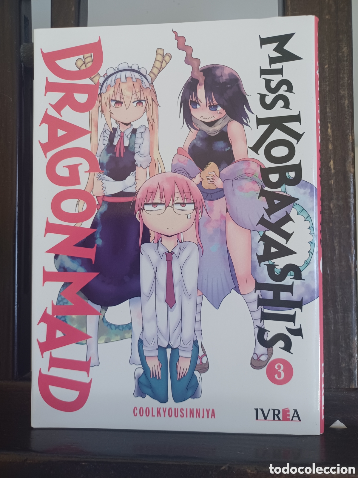 C&oacute;mics: Miss Kobayashi's Dragon Maid 3/ Coolkyousinnjya/ Seinen/ Ivrea/ NUEVO A ESTRENAR