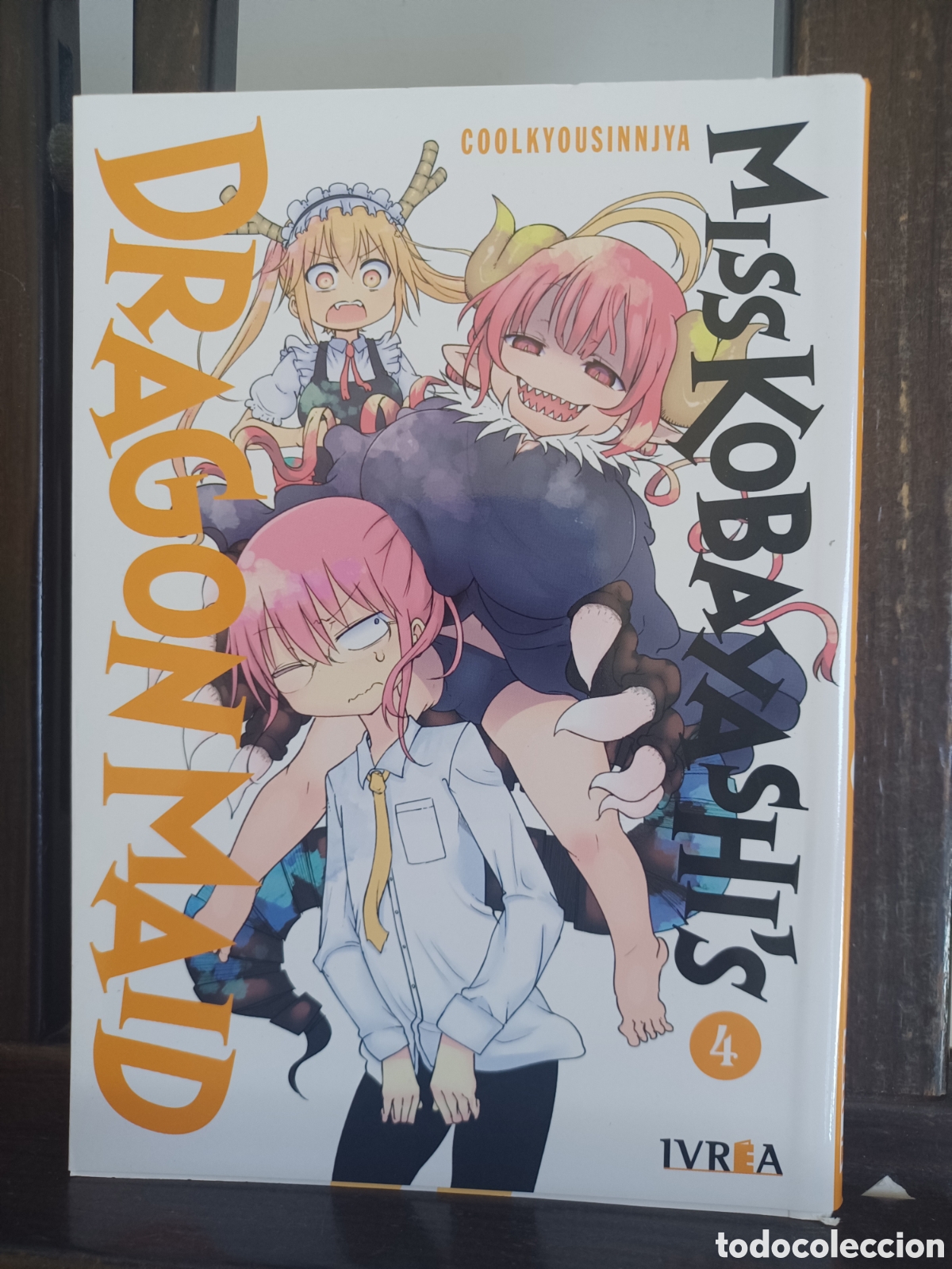 C&oacute;mics: Miss Kobayashi's Dragon Maid 4/ Coolkyousinnjya/ Seinen/ Ivrea/ NUEVO A ESTRENAR