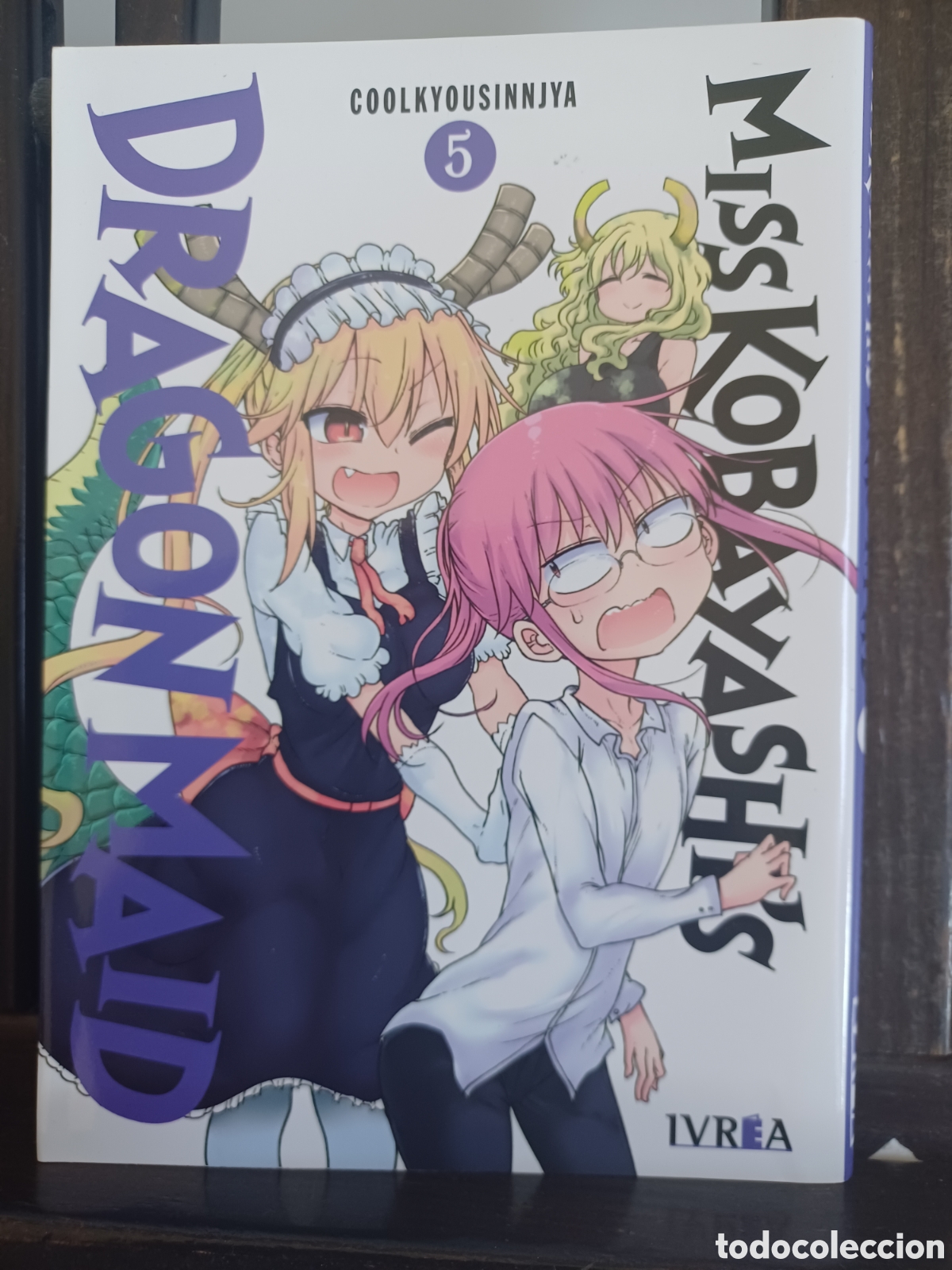 C&oacute;mics: Miss Kobayashi's Dragon Maid 5/ Coolkyousinnjya/ Seinen/ Ivrea/ NUEVO A ESTRENAR