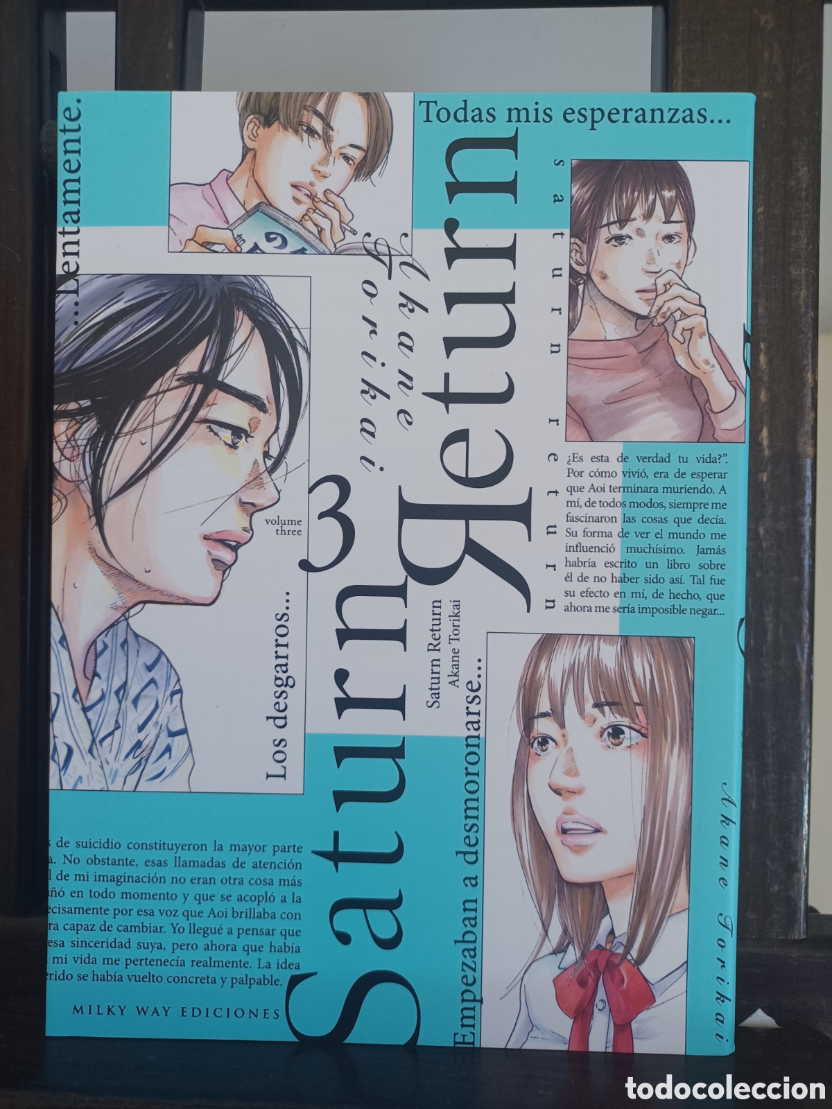 C&oacute;mics: Saturn Return 3 de 10/ Akane Torikai/ Seinen/ Milky Way/ NUEVO A ESTRENAR