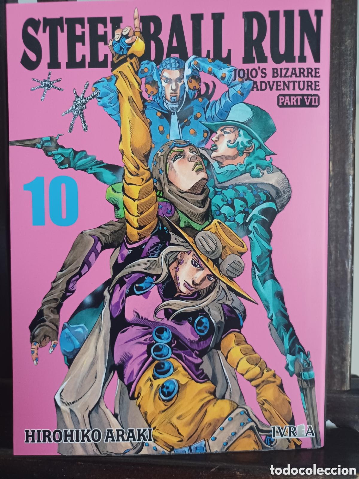 C&oacute;mics: Jojo's Bizarre Adventure Part VII: Steel Ball Run 10 de 16/ Seinen/ Ivrea/ NUEVO A ESTRENAR