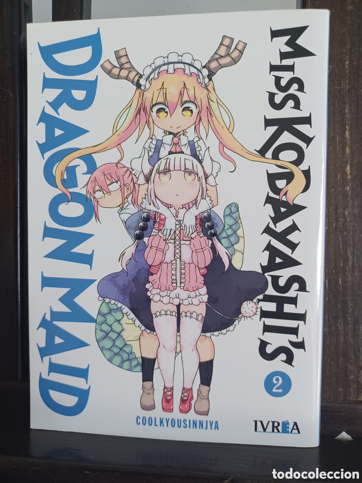 C&oacute;mics: Miss Kobayashi's Dragon Maid 2/ Coolkyousinnjya/ Seinen/ Ivrea/ NUEVO A ESTRENAR