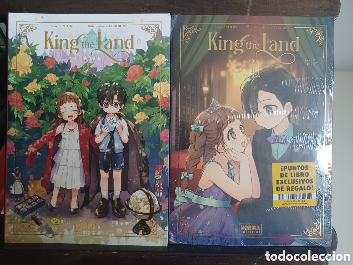 C&oacute;mics: King the Land/ Serie completa 2 tomos/ Spoon/ Manhwa/ Norma/ NUEVO A ESTRENAR