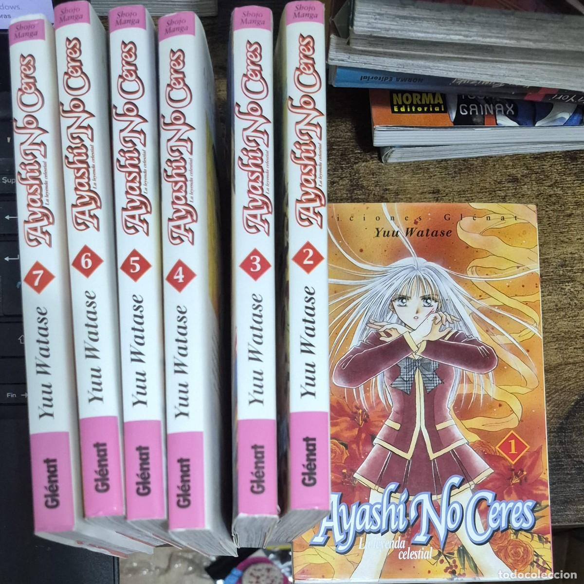 C&oacute;mics: LOTE COLECCI&Oacute;N 'AYASHI NO CERES' - YUU WATASE; 7 TOMOS CONSECUTIVOS, MANGA, C&Oacute;MIC