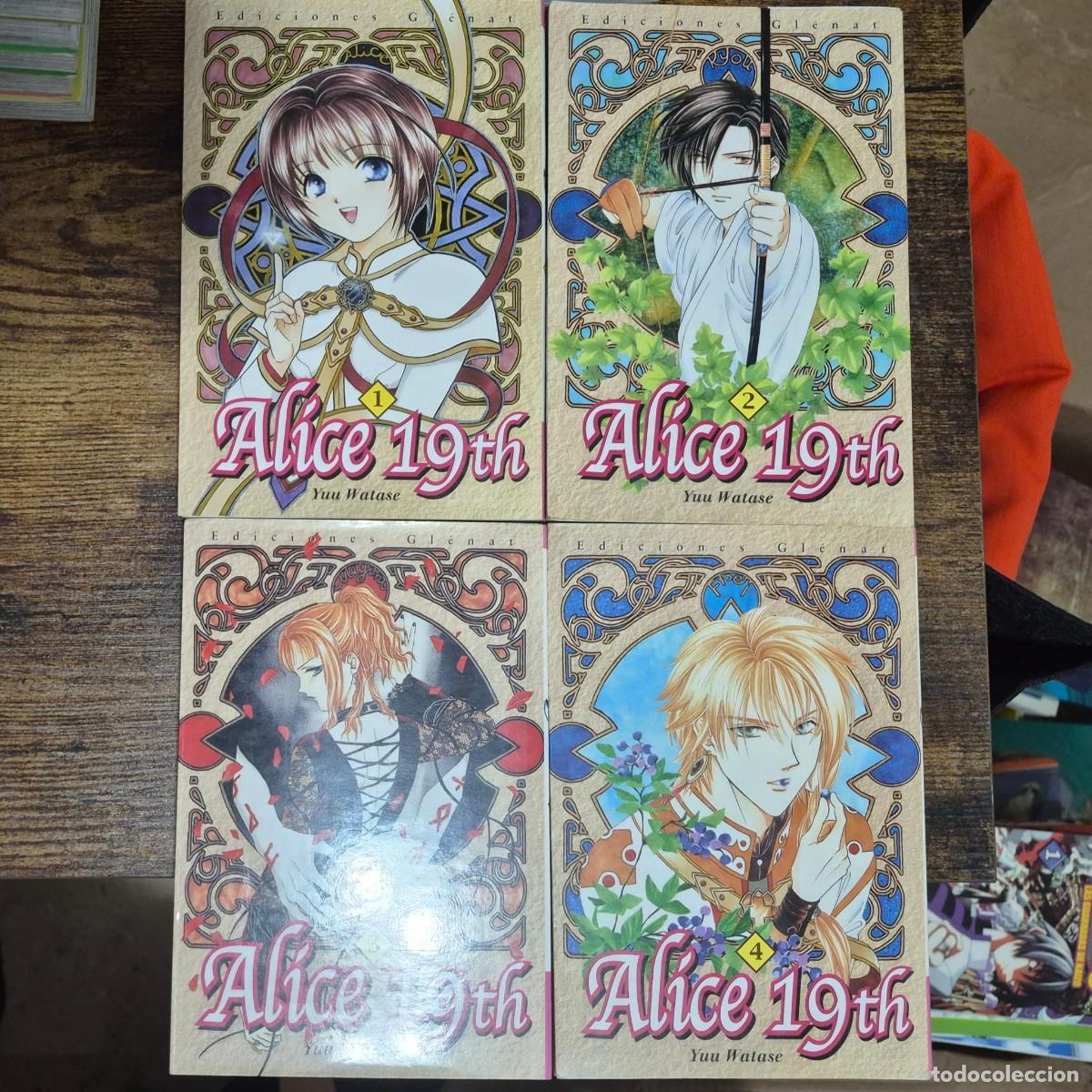 C&oacute;mics: LOTE COLECCI&Oacute;N 'ALICE 19TH' - YUU WATASE; 4 TOMOS CONSECUTIVOS, MANGA, C&Oacute;MIC