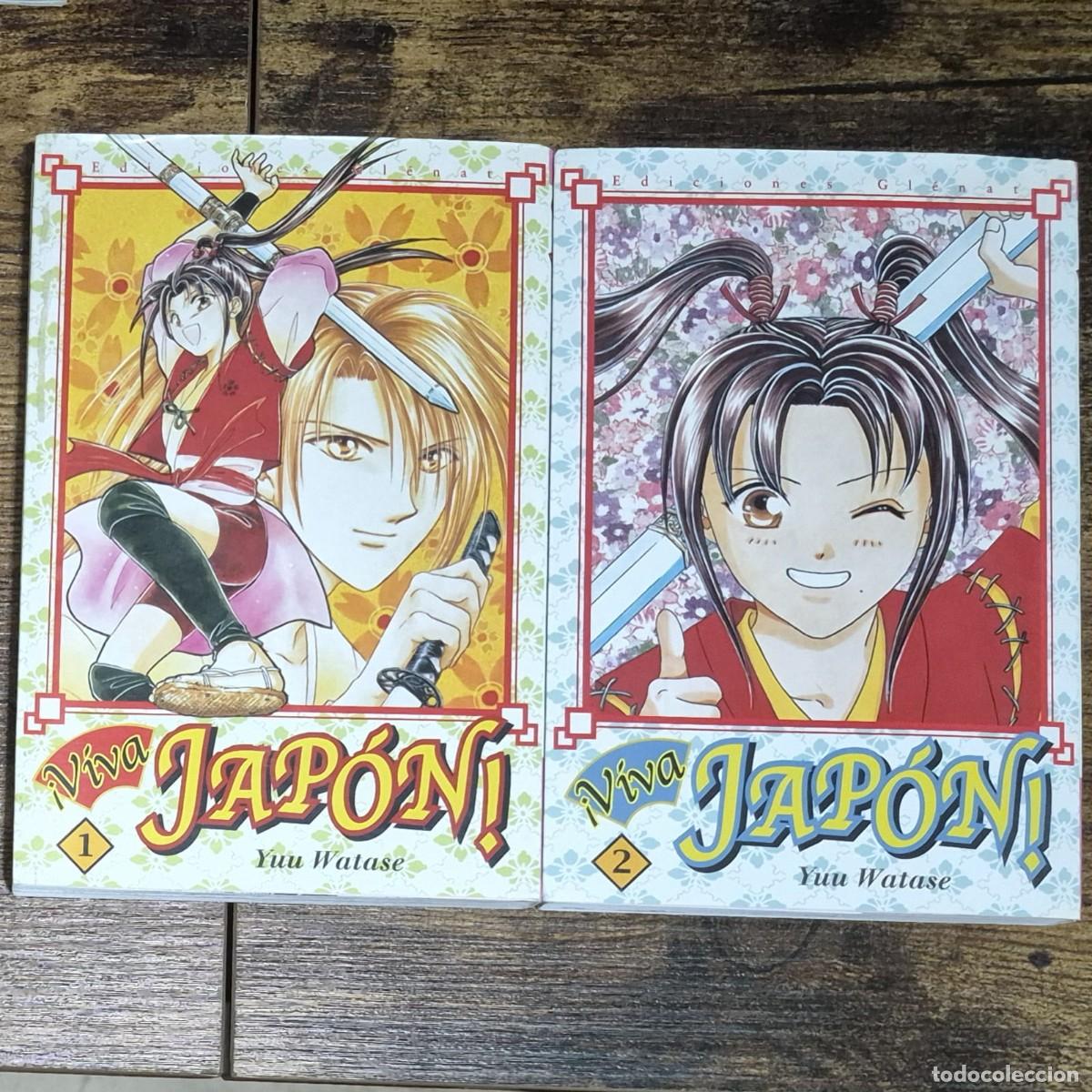 C&oacute;mics: LOTE COLECCI&Oacute;N '&iexcl;VIVA JAP&Oacute;N!' - YUU WATASE; 2 TOMOS CONSECUTIVOS, MANGA, C&Oacute;MIC