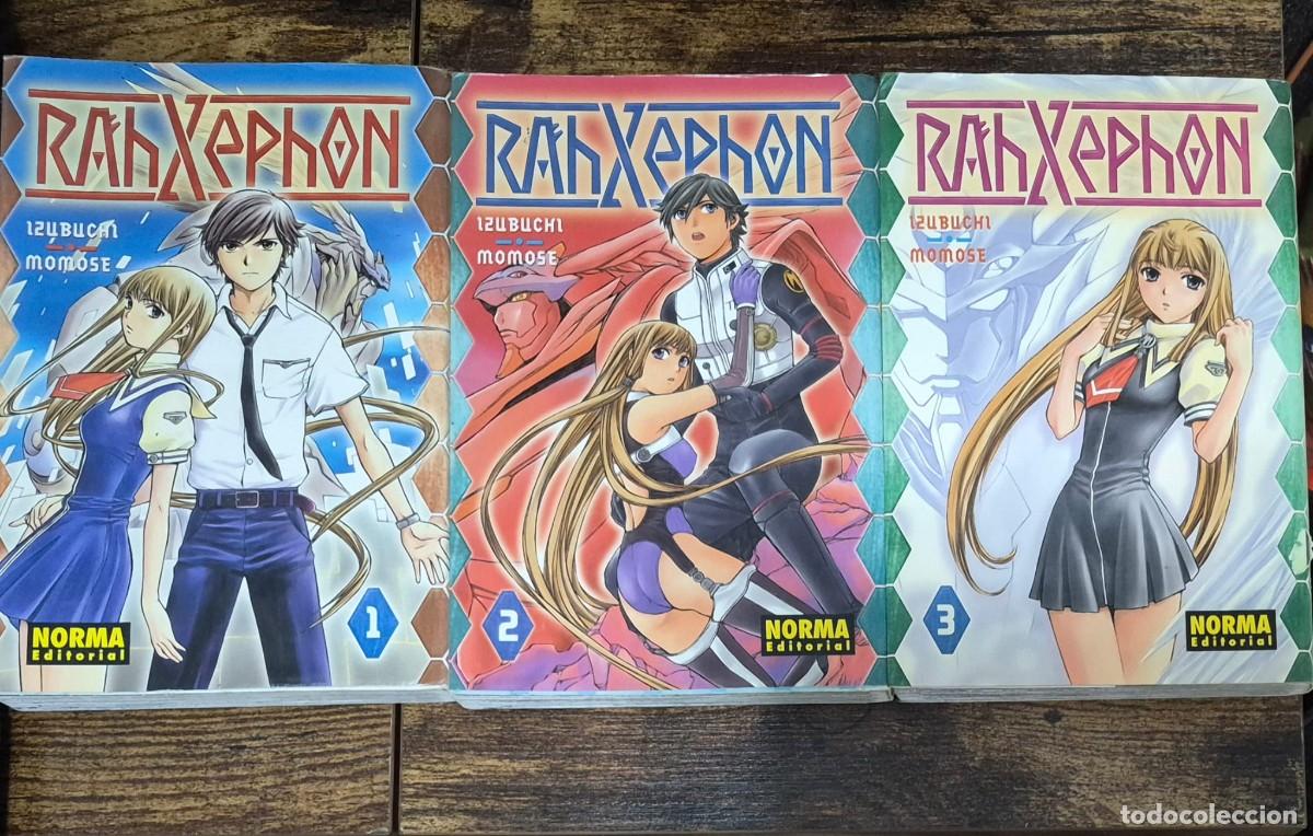 C&oacute;mics: LOTE COLECCI&Oacute;N 'RAHXEPHON' - 3 TOMOS CONSECUTIVOS, MANGA, C&Oacute;MIC