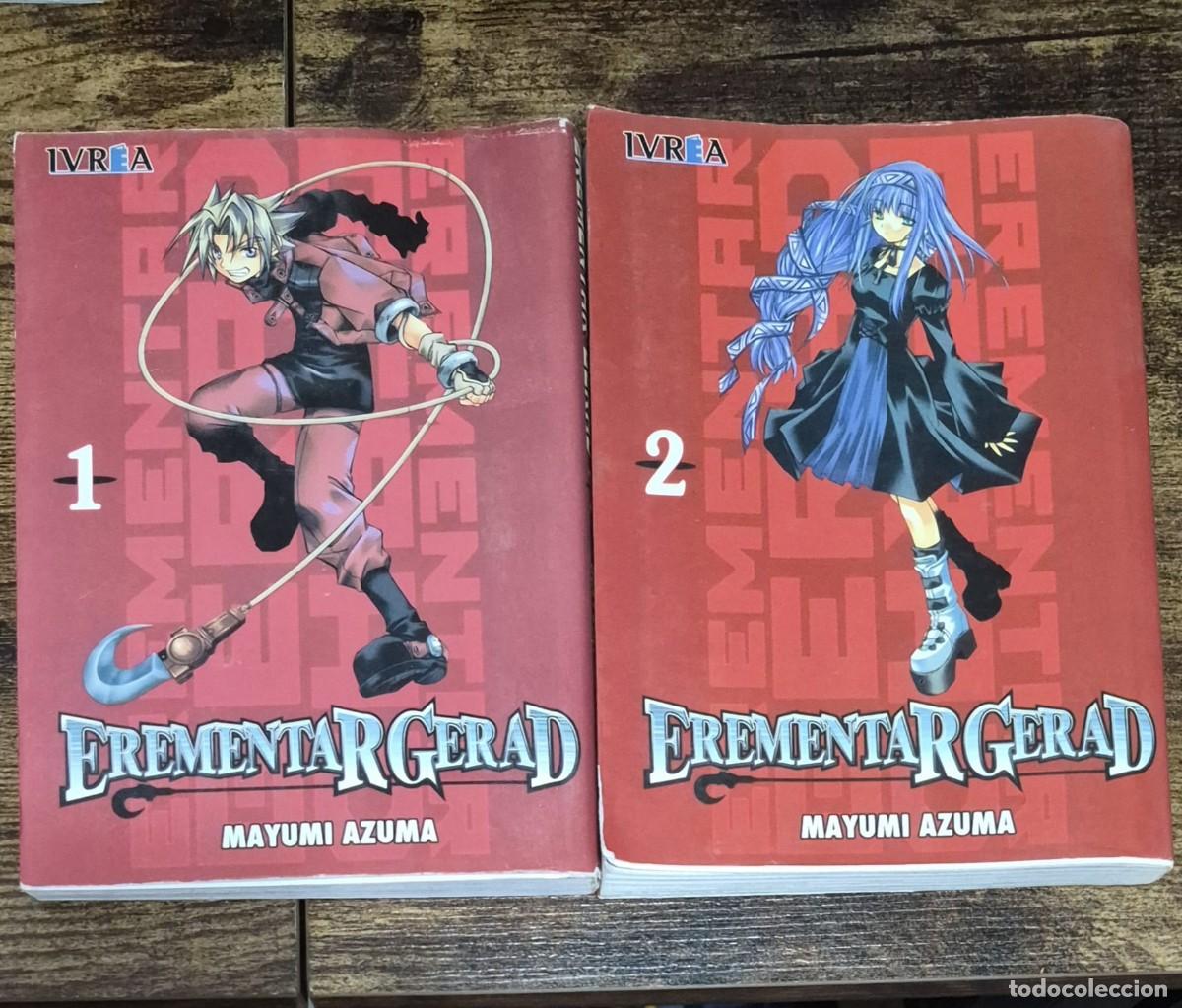 C&oacute;mics: LOTE COLECCI&Oacute;N 'EREMENTAR GERAD' - MAYUMI AZUMA; 2 TOMOS CONSECUTIVOS, MANGA, C&Oacute;MIC