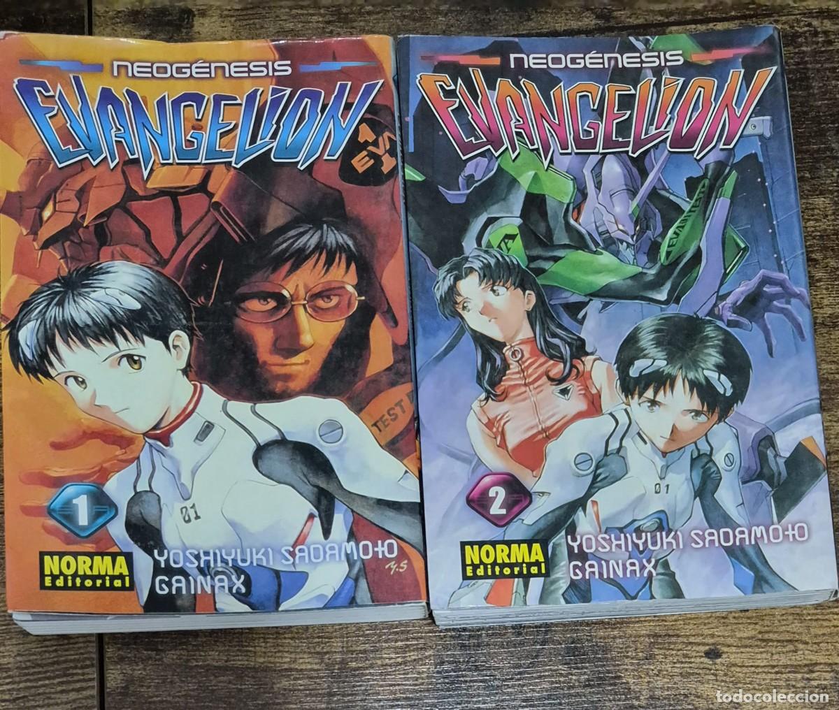 C&oacute;mics: LOTE COLECCI&Oacute;N 'NEOG&Eacute;NESIS: EVANGELION' - YOSHIYUKI SADAMOTO; 2 TOMOS CONSECUTIVOS, MANGA, C&Oacute;MIC
