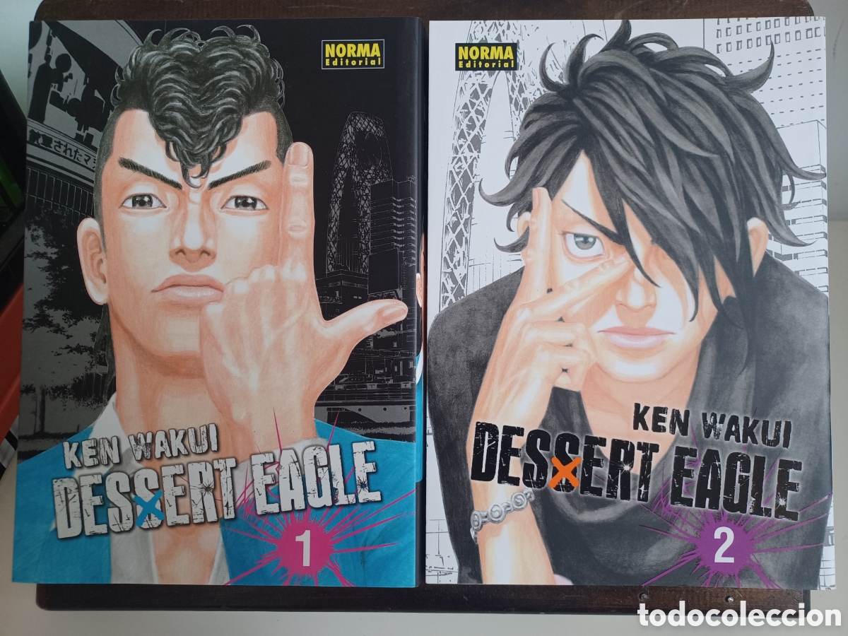 C&oacute;mics: Dessert Eagle/ Serie completa en 2 tomos/ Ken Wakui/ Norma/ NUEVO A ESTRENAR