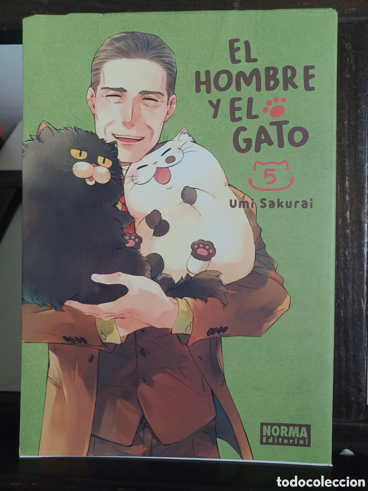C&oacute;mics: El hombre y el gato 5/ Umi Sakurai/ Shōjo/ Norma/ NUEVO A ESTRENAR