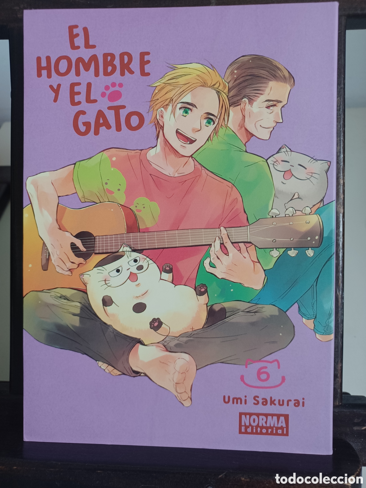 C&oacute;mics: El hombre y el gato 6/ Umi Sakurai/ Shojo/ Norma/ NUEVO A ESTRENAR