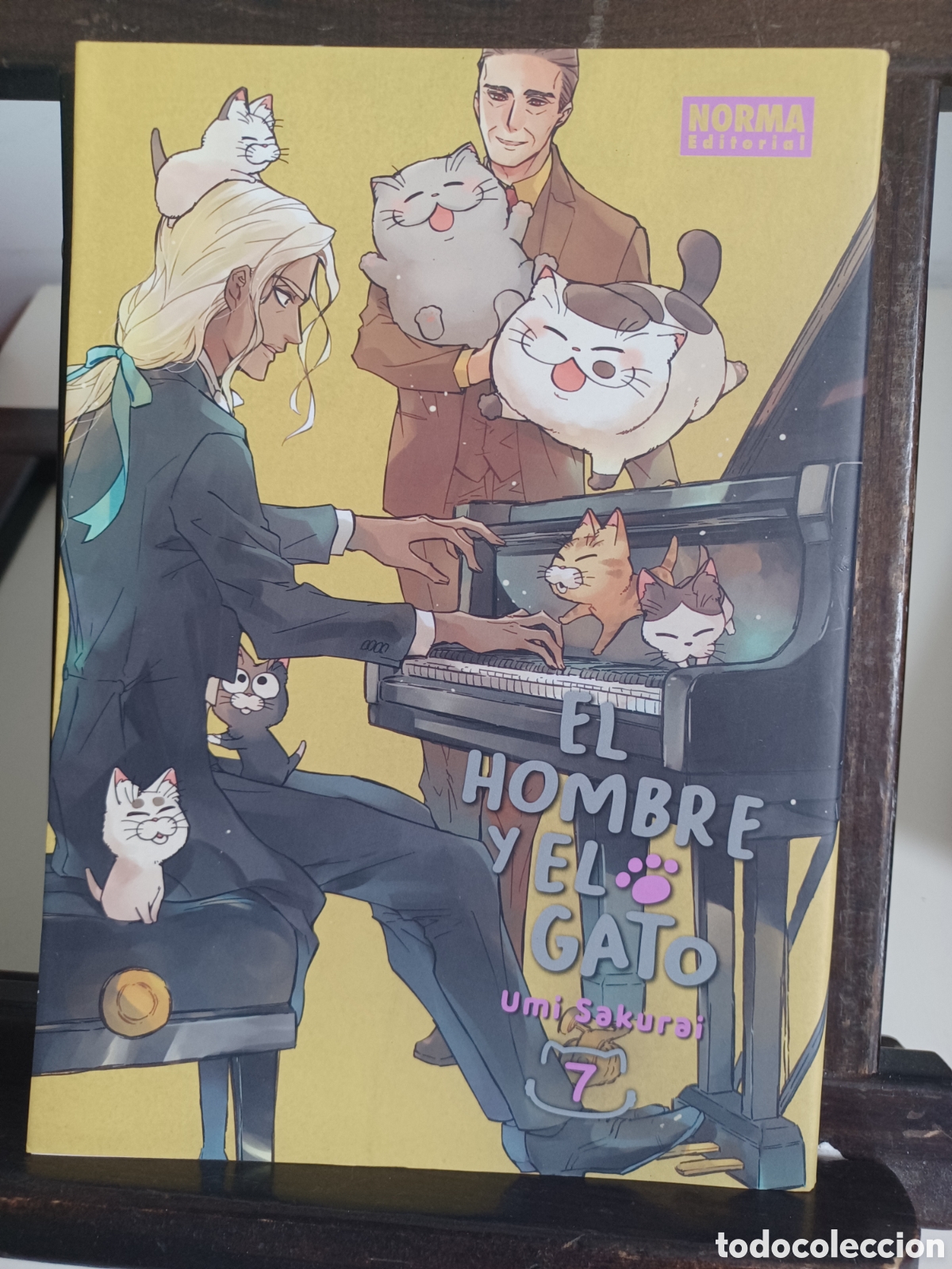 C&oacute;mics: El hombre y el gato 7/ Umi Sakurai/ Shojo/ Norma/ NUEVO A ESTRENAR