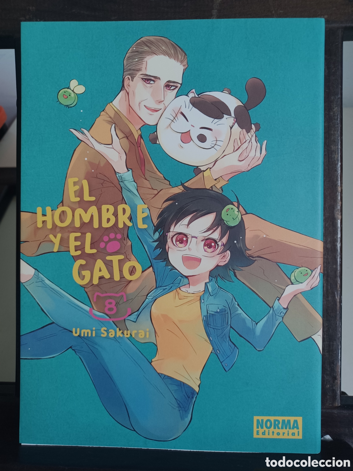 C&oacute;mics: El hombre y el gato 8/ Umi Sakurai/ Shojo/ Norma/ NUEVO A ESTRENAR