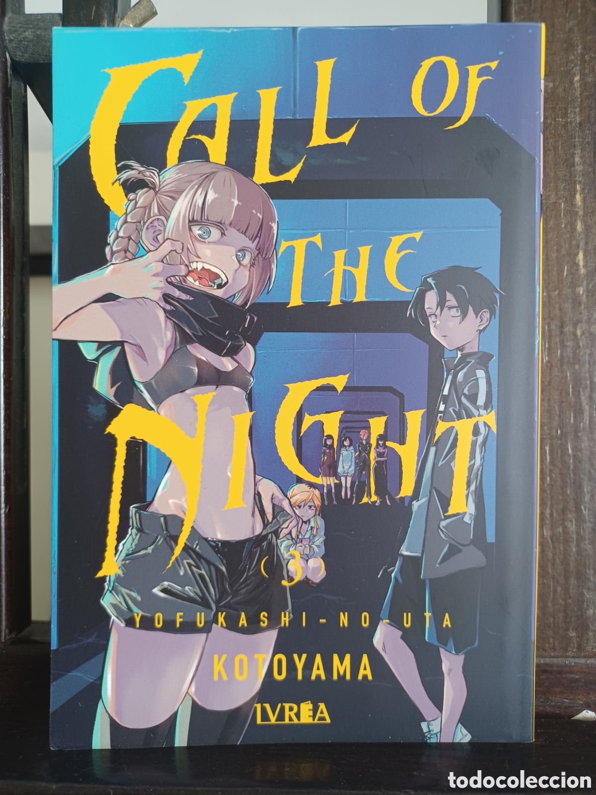 C&oacute;mics: Call of the night 3 de 20/ Kotoyama/ Shonen/ Ivrea/ NUEVO A ESTRENAR