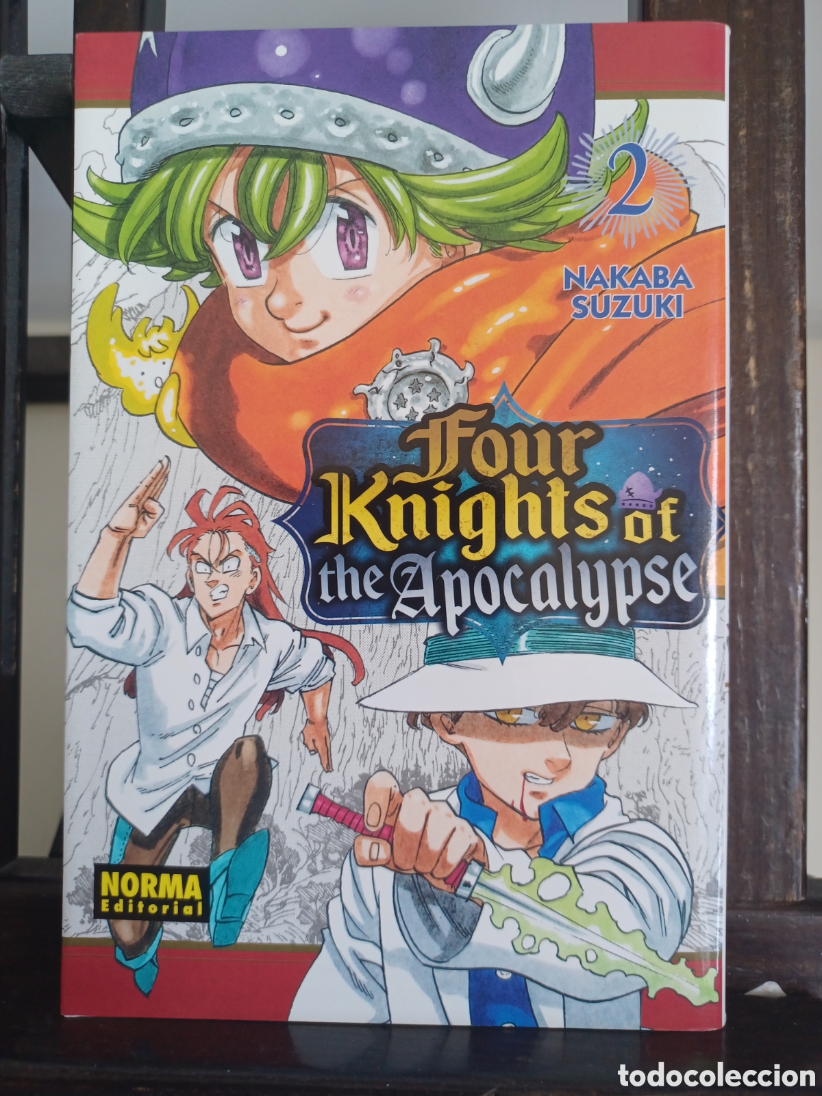 C&oacute;mics: Four Knights of the Apocalypse 2/ Nakaba Suzuki/ Shonen/ Norma/ NUEVO A ESTRENAR