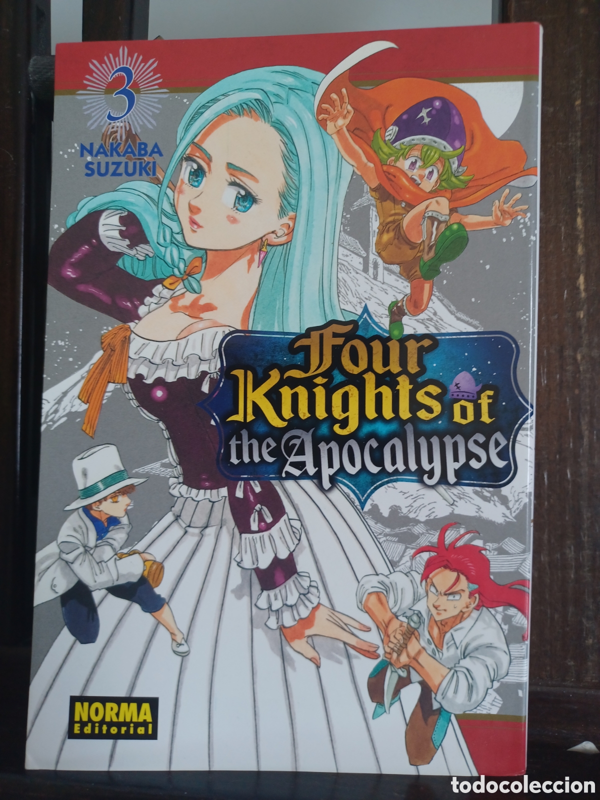 C&oacute;mics: Four Knights of the Apocalypse 3/ Nakaba Suzuki/ Shonen/ Ivrea/ NUEVO A ESTRENAR