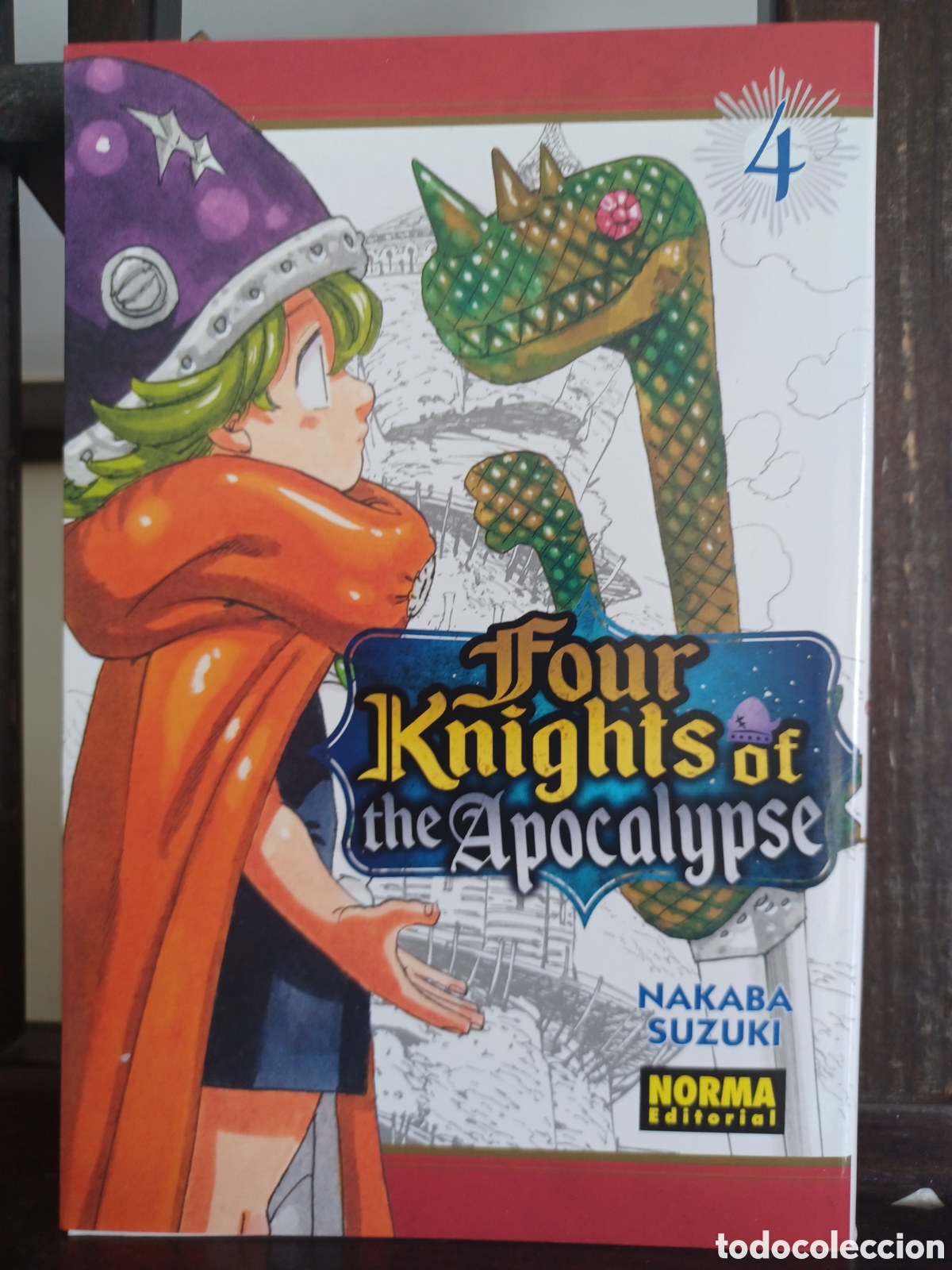C&oacute;mics: Four Knights of the Apocalypse 4/ Nakaba Suzuki/ Shonen/ Norma/ NUEVO A ESTRENAR