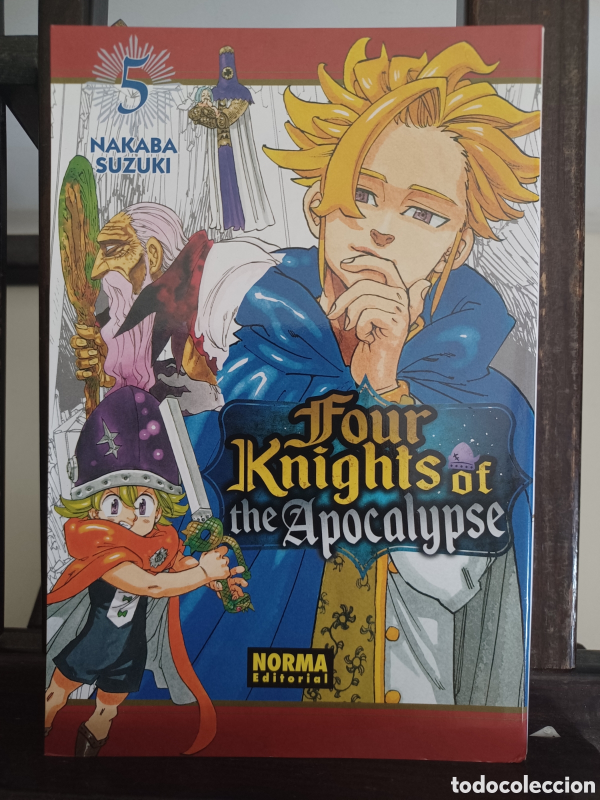 C&oacute;mics: Four Knights of the Apocalypse 5/ Nakaba Suzuki/ Shonen/ Norma/ NUEVO A ESTRENAR