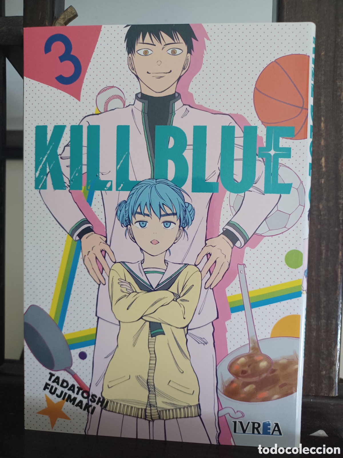 C&oacute;mics: Kill Blue 3 de 13/ Tadatoshi Fujimaki/ Shonen/ Ivrea/ NUEVO A ESTRENAR