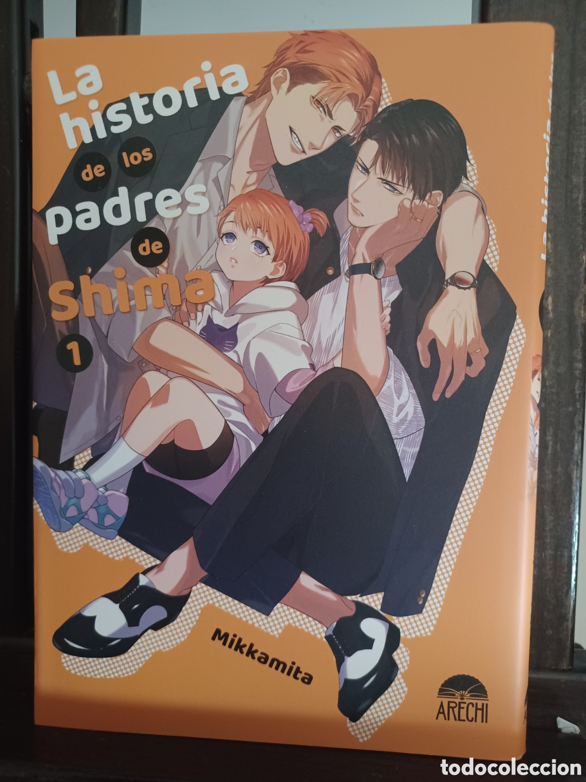 C&oacute;mics: La historia de los padres de Shima 1 de 2/ Mikkamita/ Manga BL/ Arechi/ NUEVO A ESTRENAR