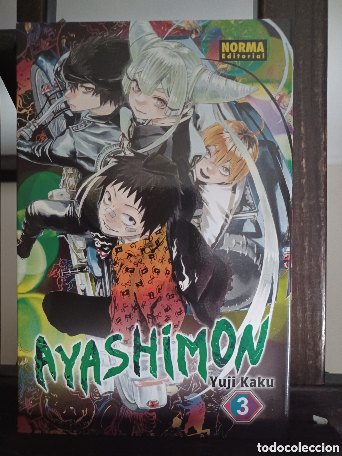 C&oacute;mics: Ayashimon 3 de 3/ Yuji Katu/ Shonen/ Norma/ NUEVO A ESTRENAR