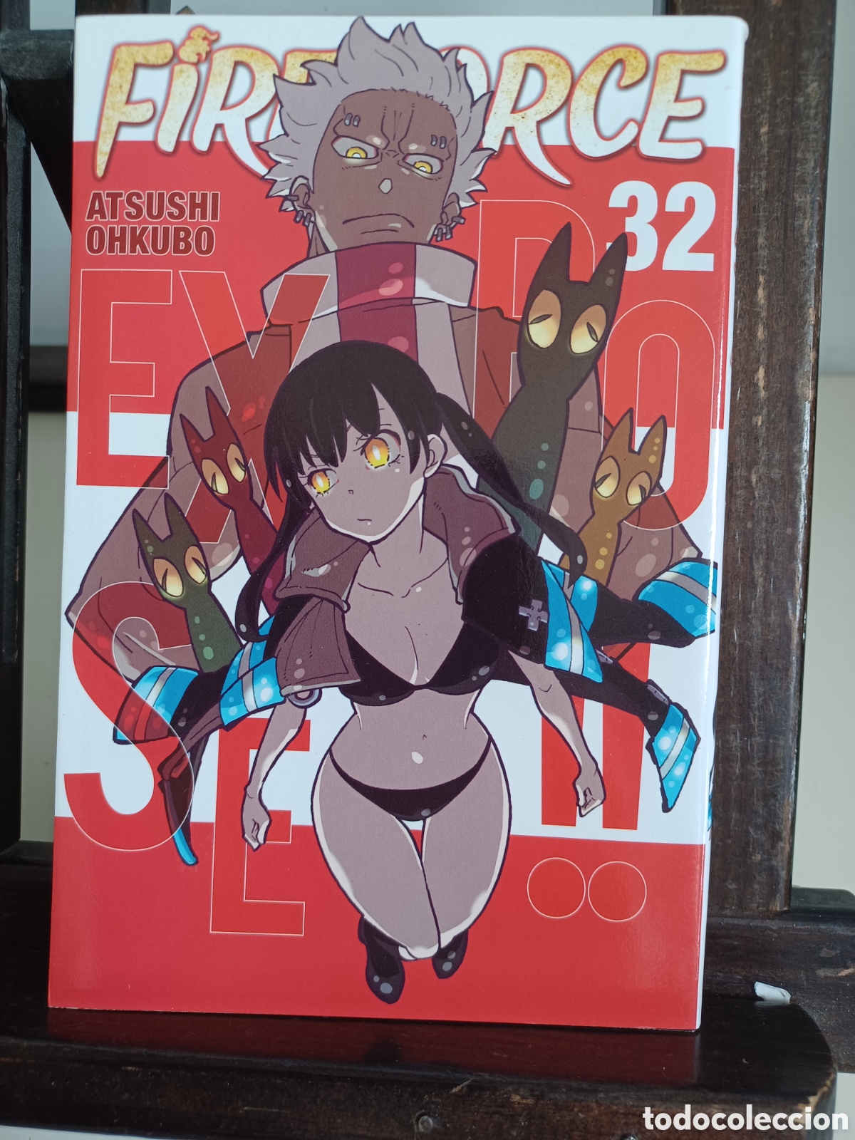 C&oacute;mics: Fire Force 32 de 34/ Atsushi Ohkubo/ Shonen/ Norma/ NUEVO A ESTRENAR