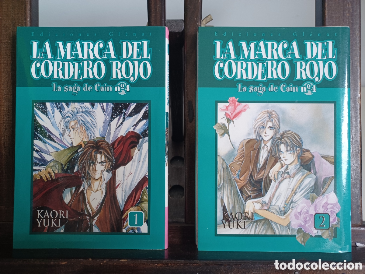 C&oacute;mics: La marca del cordero rojo - La saga de Ca&iacute;n n⁰4/ Serie completa en 2 tomos/ Shōjo/ NUEVO A ESTRENAR