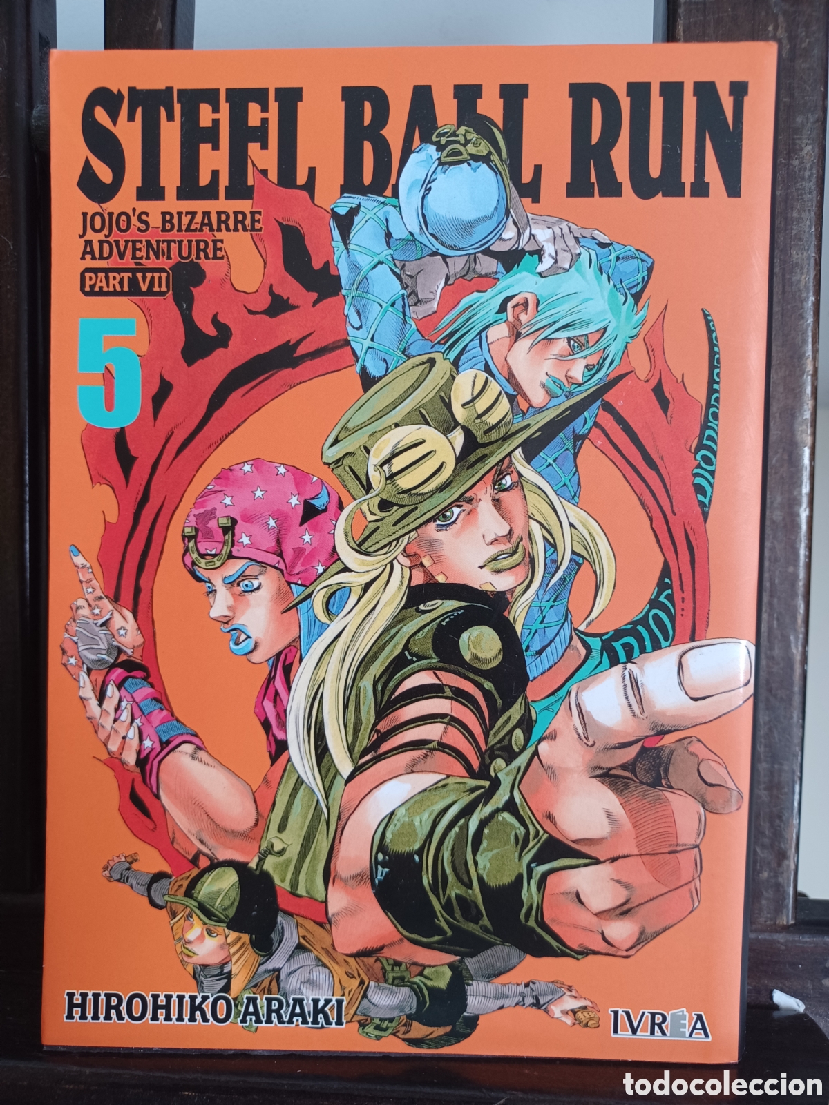 C&oacute;mics: Jojo's Bizarre Adventure Part VII: Steel Ball Run 5 de 16/ Seinen/ Ivrea/ NUEVO A ESTRENAR