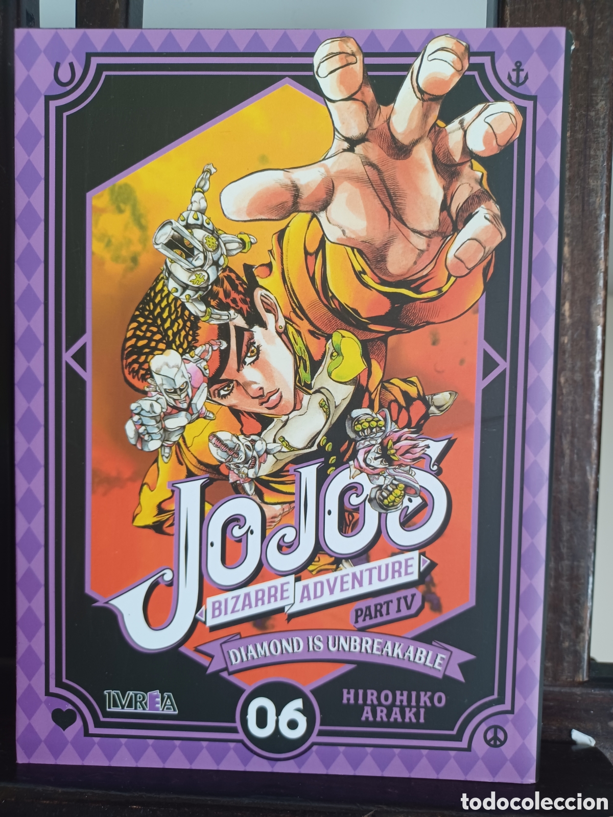 Comics : Jojo's Bizarre Adventure Part IV: Diamond is Unbreakable 6 de 12/ Shonen/ Ivrea/ NUEVO A ESTRENAR