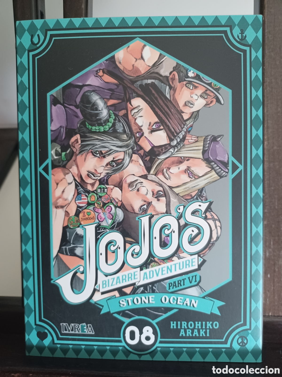 C&oacute;mics: Jojo's Bizarre Adventure Part VI: Stone Ocean 8 de 11/ Shonen/ Ivrea/ NUEVO A ESTRENAR