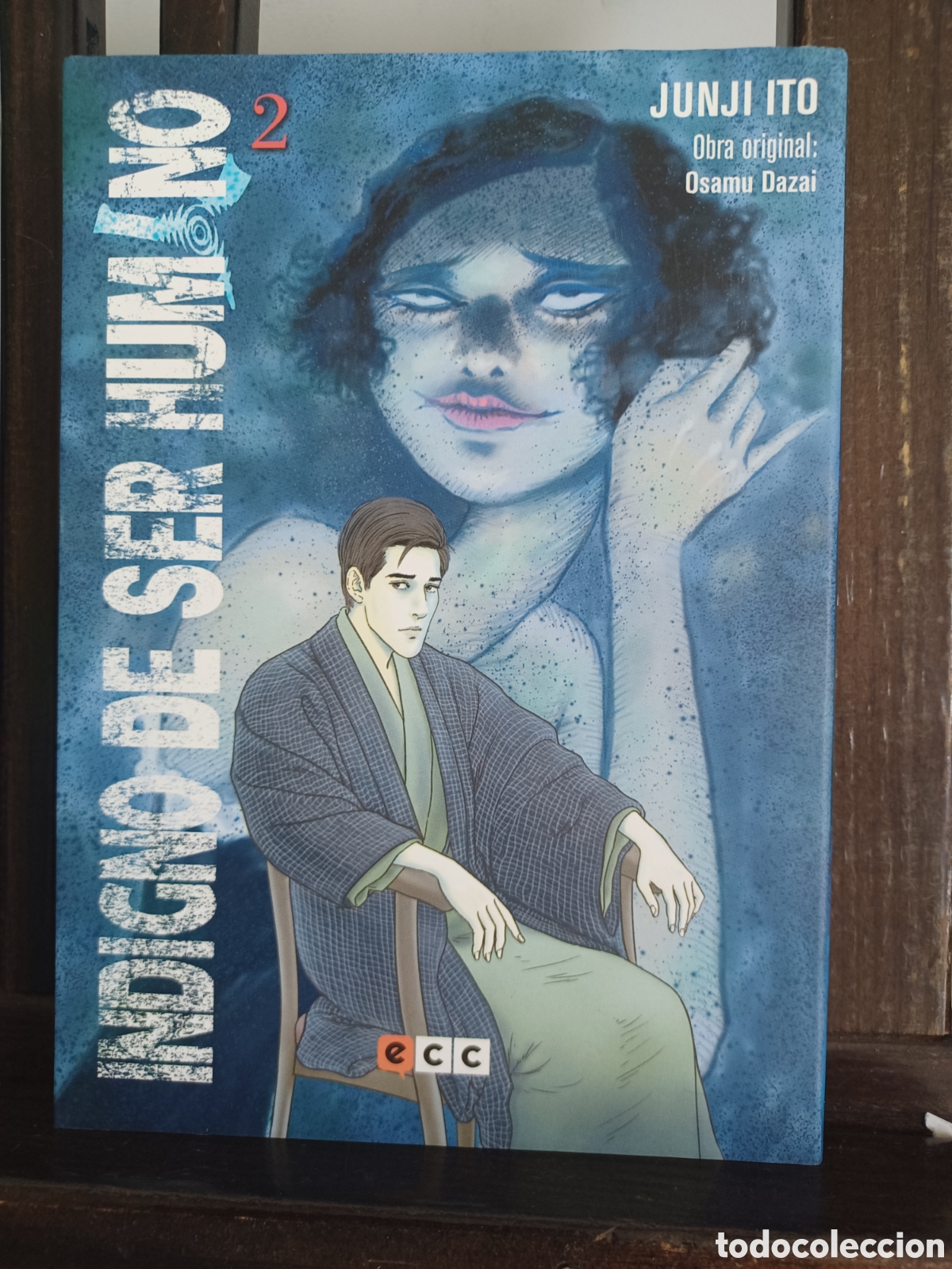 C&oacute;mics: Indigno de ser humano 2 de 3/ Junji Ito/ ECC/ NUEVO A ESTRENAR