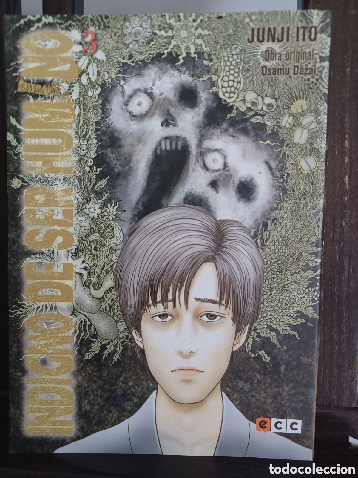 C&oacute;mics: Indigno de ser humano 3 de 3/ Junji Ito/ ECC/ NUEVO A ESTRENAR