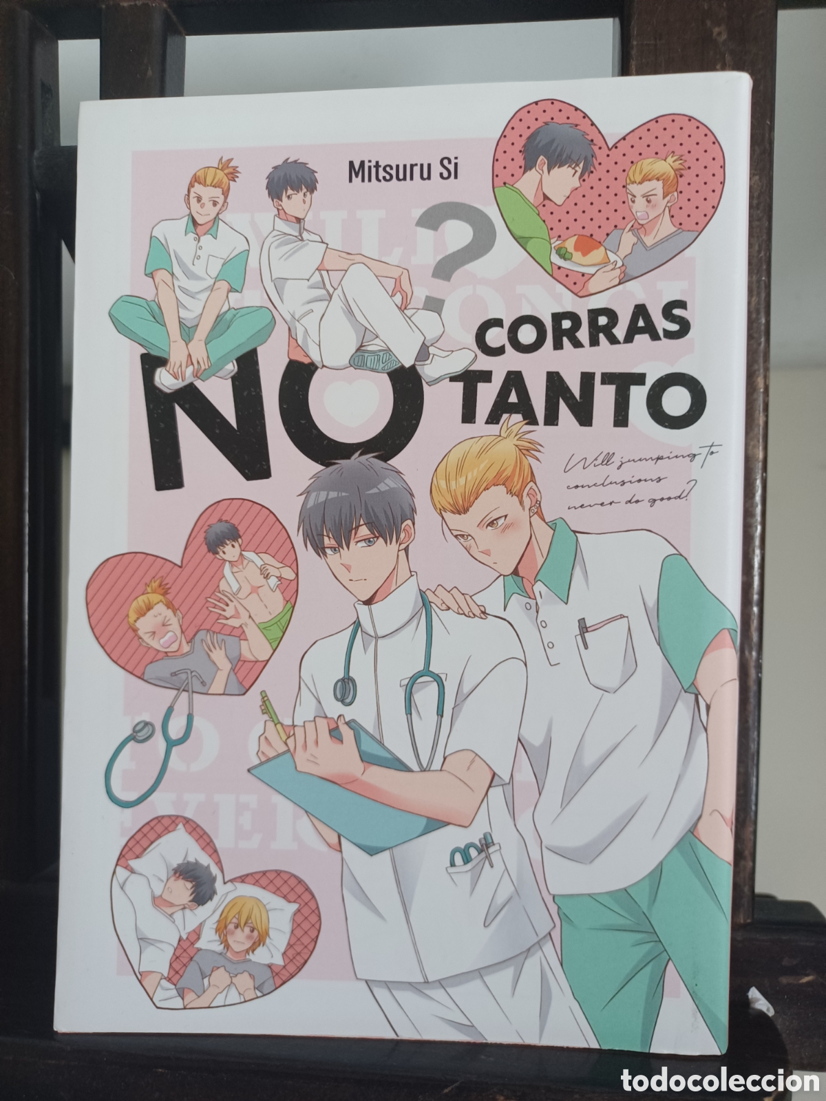 C&oacute;mics: No corras tanto/ Tomo &uacute;nico/ Mitsuru Si/ Manga BL/ Arechi/ NUEVO A ESTRENAR
