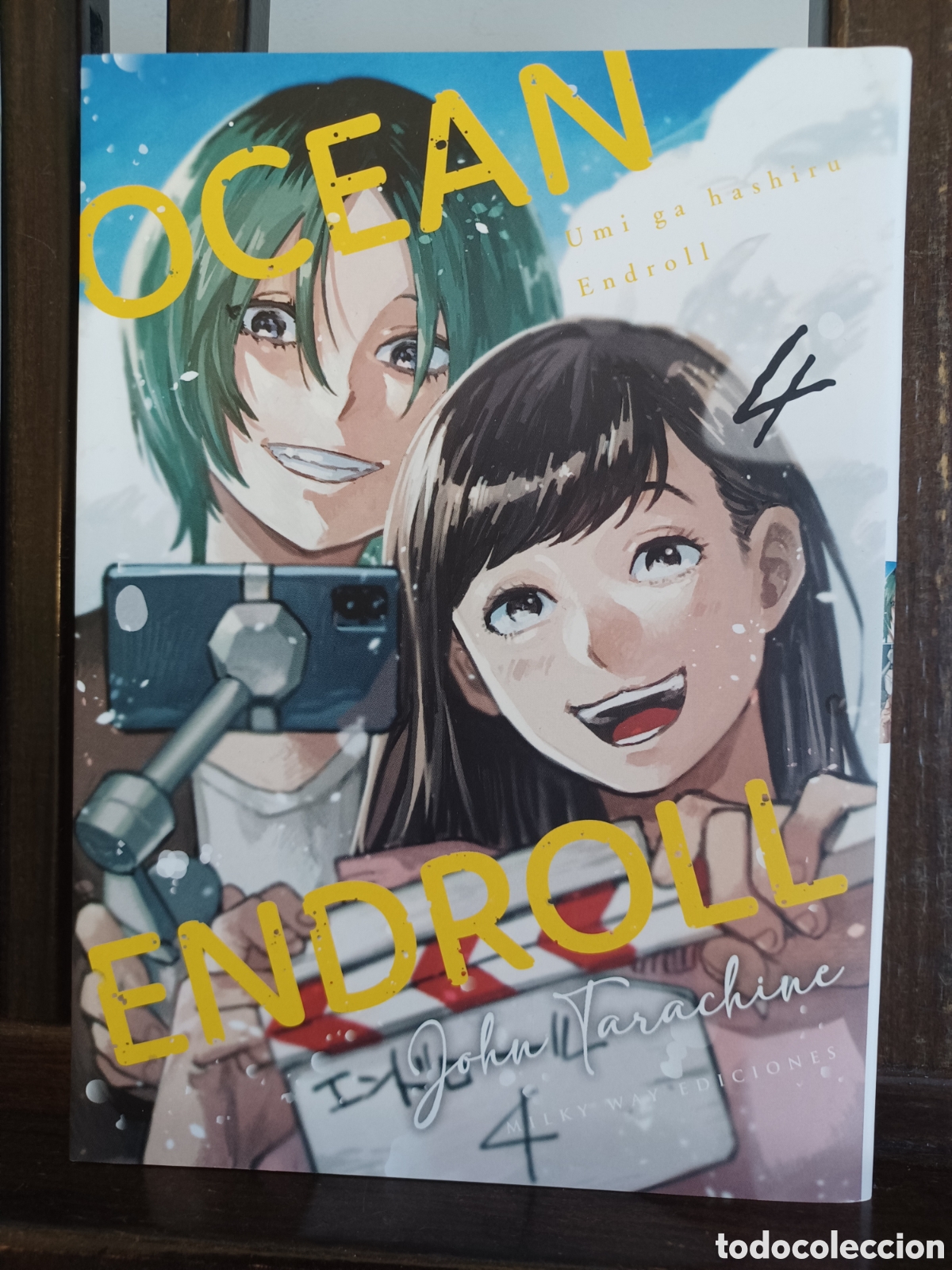 C&oacute;mics: Ocean Endroll 4 de 9/ John Tarachine/ Shōjo/ Milky Way/ NUEVO A ESTRENAR