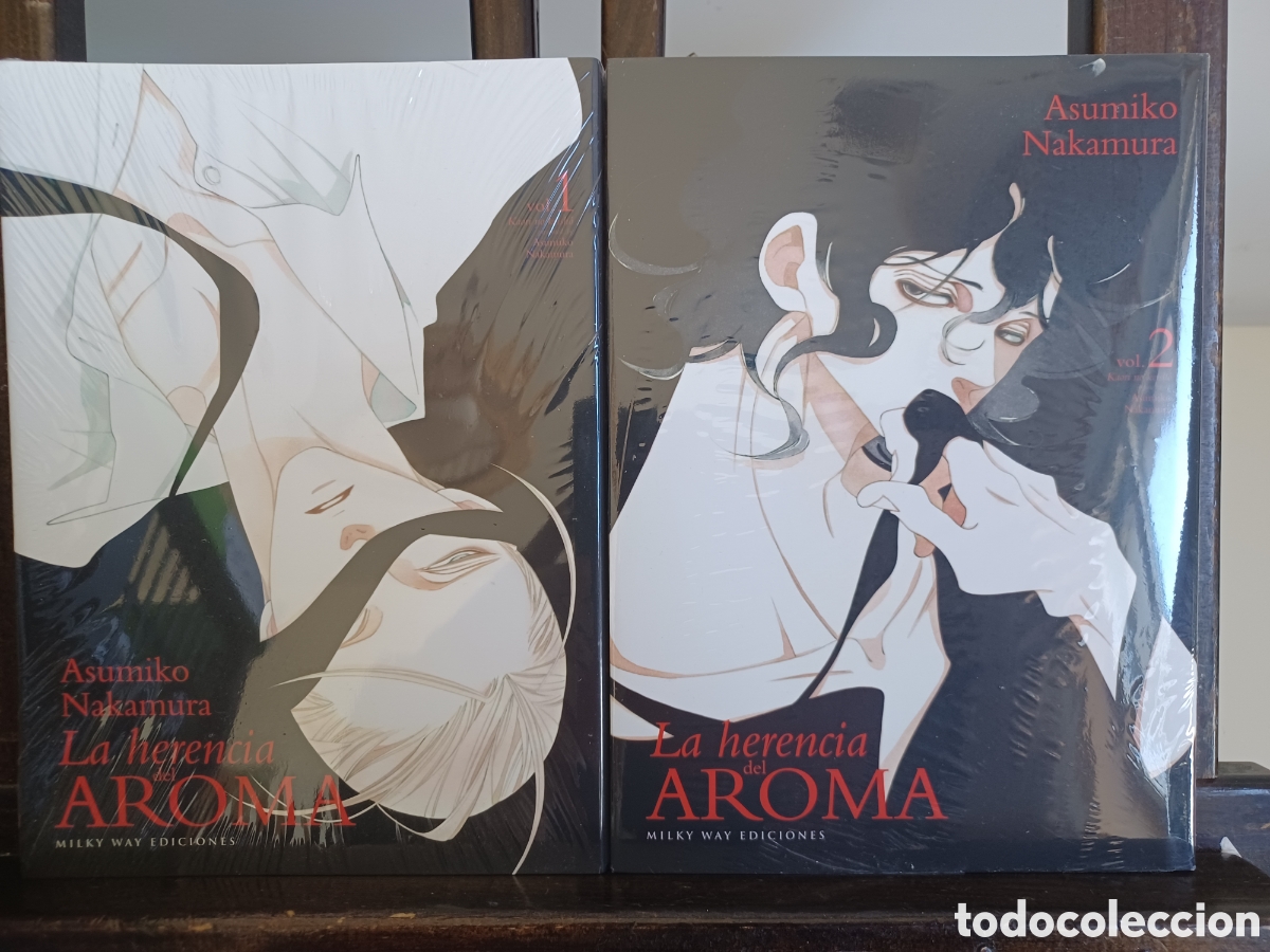 C&oacute;mics: La herencia del aroma/ Serie completa 2 tomos/ Manga BL/ Milky Way/ NUEVO PRECINTADO