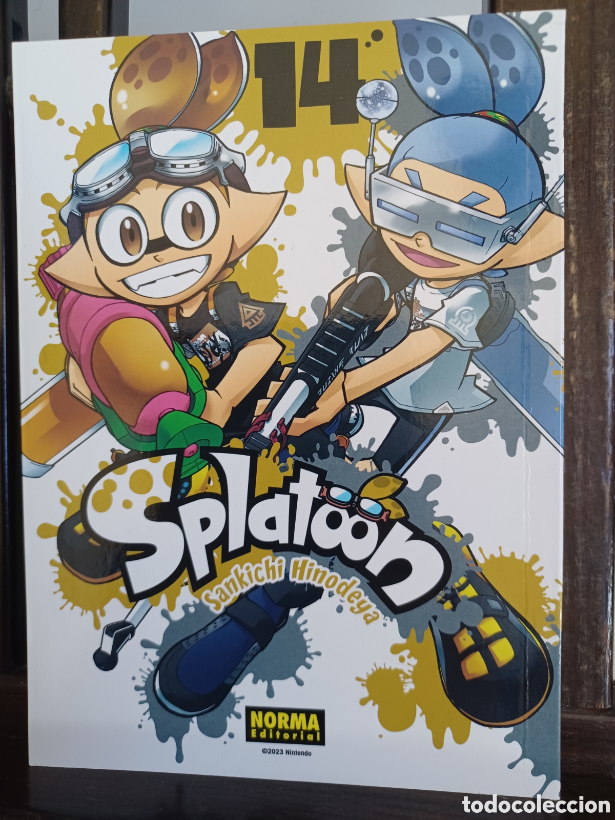 C&oacute;mics: Splatoon 14 de 16/ Sankichi Hinodeya/ Kodomo/ Norma/ NUEVO A ESTRENAR