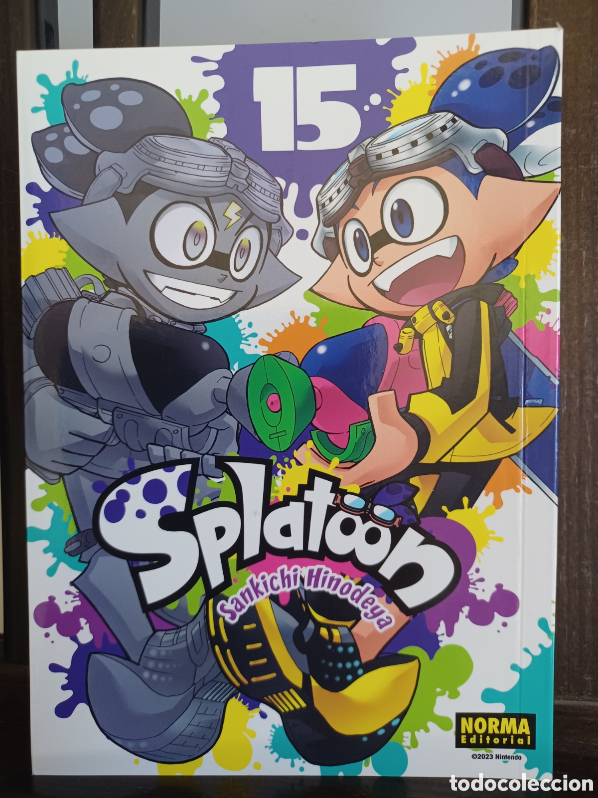 C&oacute;mics: Splatoon 15 de 16/ Sankichi Hinodeya/ Kodomo/ Norma/ NUEVO A ESTRENAR