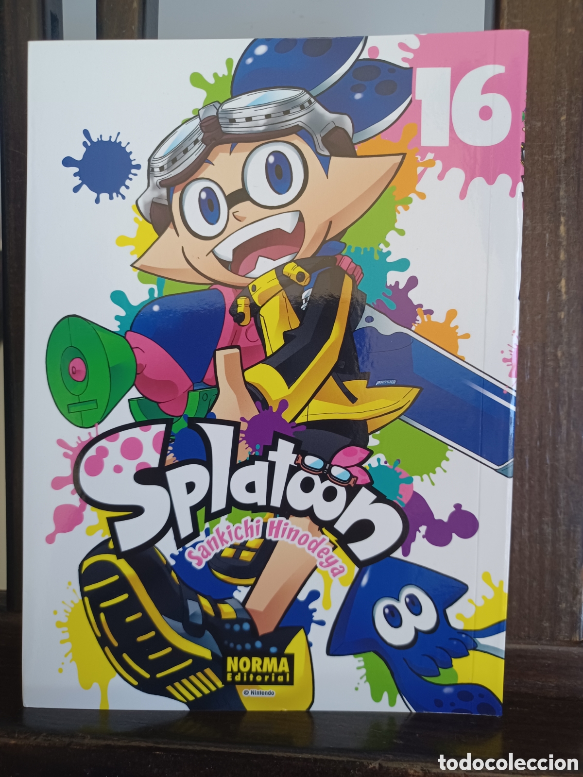 C&oacute;mics: Splatoon 16 de 16/ Sankichi Hinodeya/ Kodomo/ Norma/ NUEVO A ESTRENAR