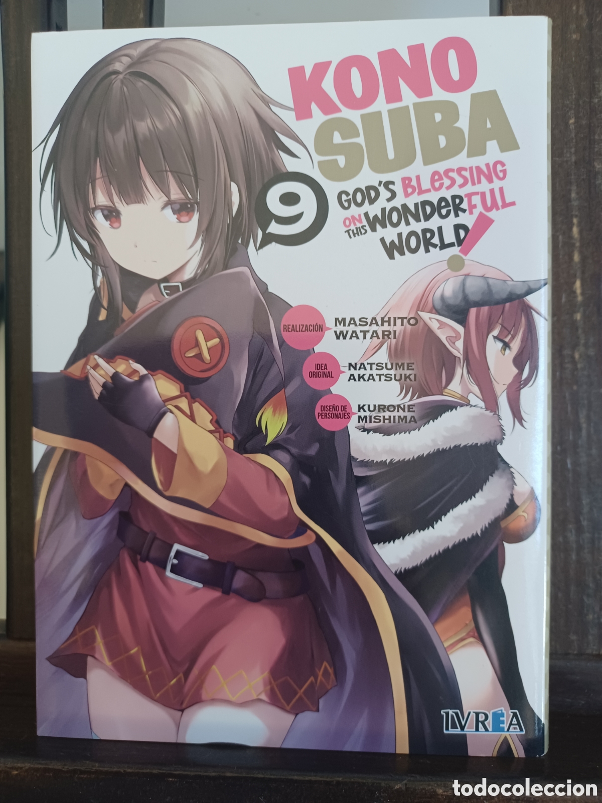 C&oacute;mics: Konosuba 8/ Masahito Watari/ Shonen/ Ivrea/ NUEVO A ESTRENAR