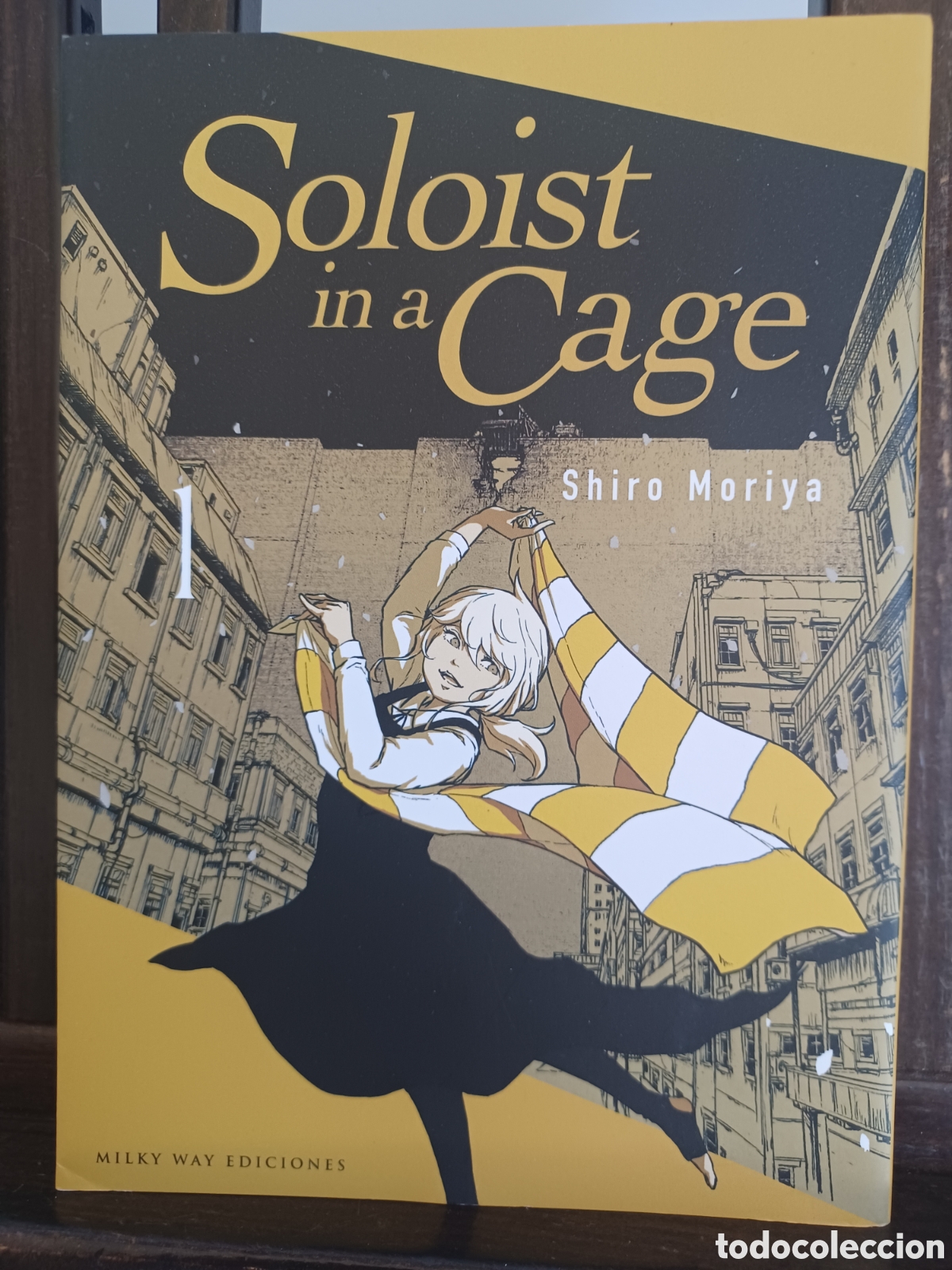 C&oacute;mics: Soloist in a cage 1 de 3/ Shiro Moriya/ Shonen/ Milky Way/ NUEVO A ESTRENAR