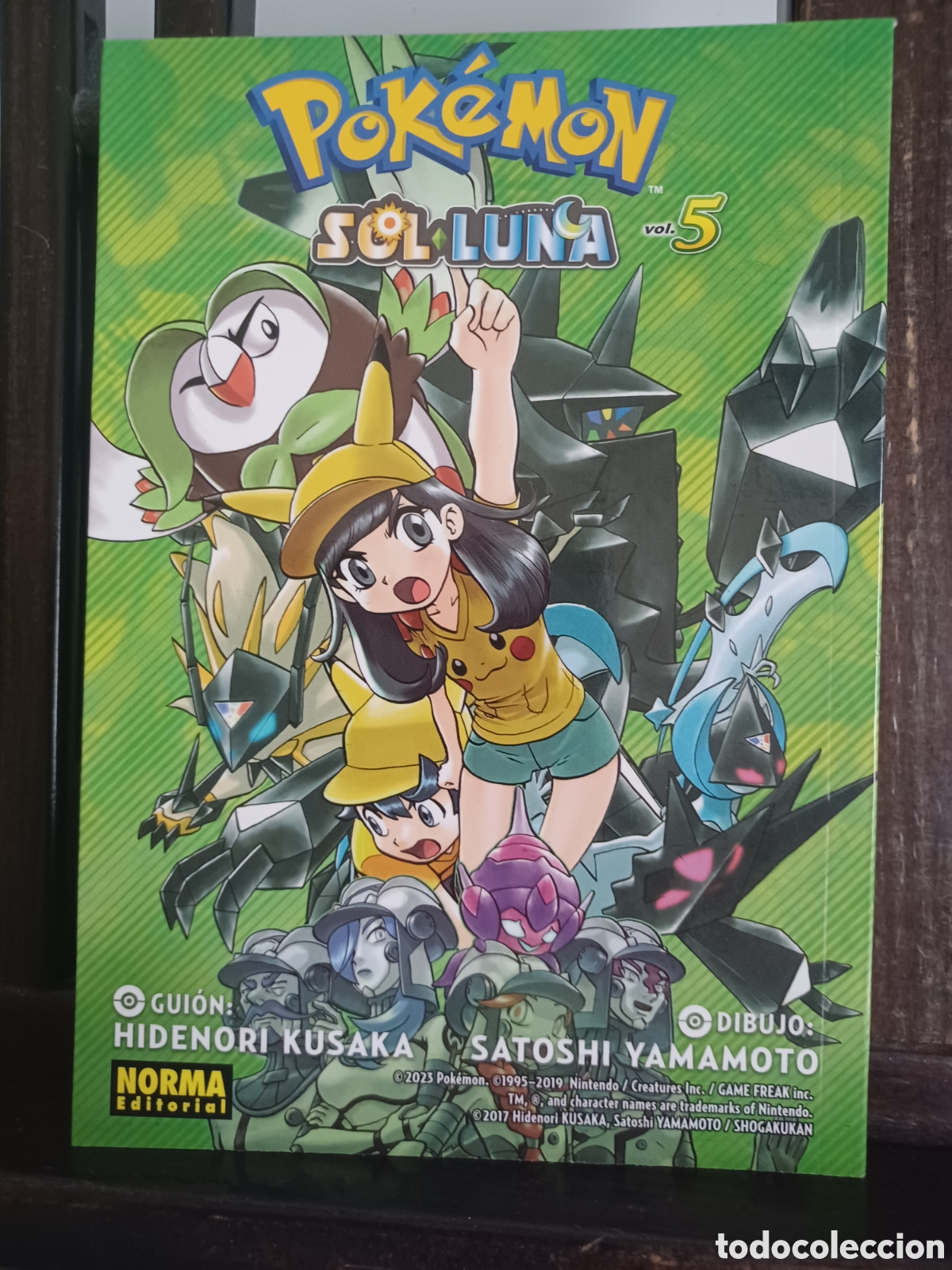 C&oacute;mics: Pok&eacute;mon Sol-Luna 5 de 6/ Norma/ NUEVO A ESTRENAR