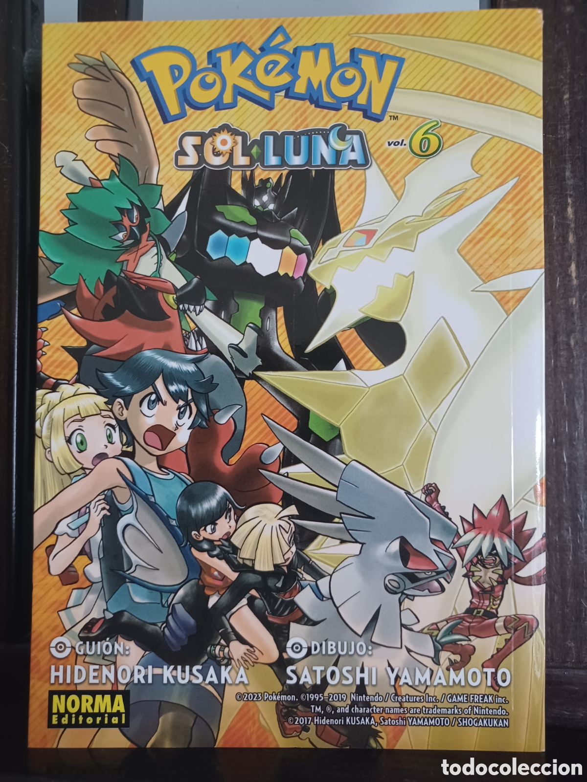 C&oacute;mics: Pok&eacute;mon Sol-Luna 6 de 6/ Norma/ NUEVO A ESTRENAR